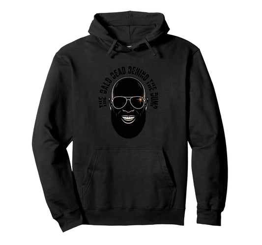 Bald Bead Behind Bump Funny Dad To Hoodie - Minimalist Print Men Women - T-Shirt, Sweatshirt, Hoodie