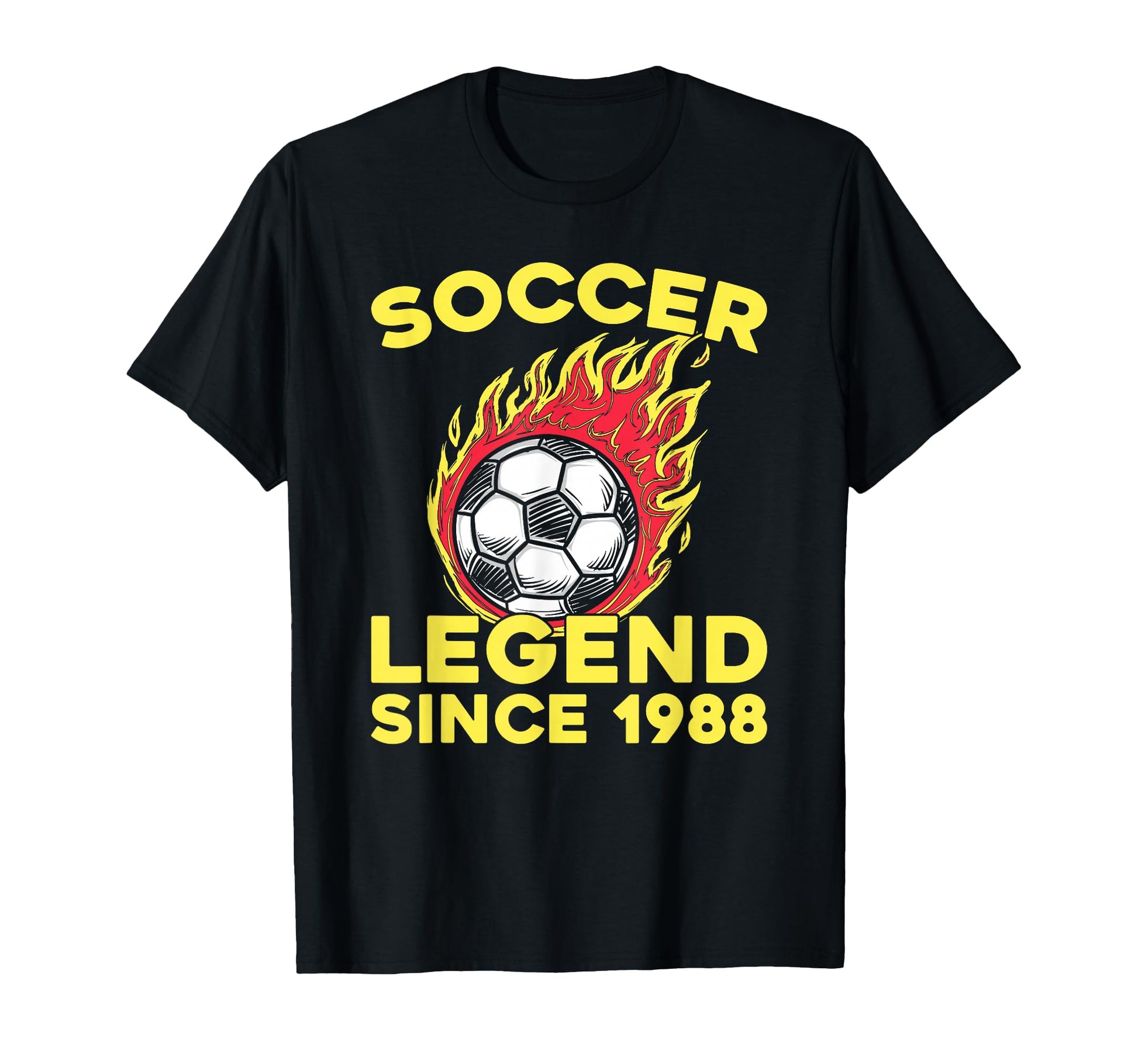 Born 1988 Team Sports Player Soccer T-Shirt - Custom Art Print Unisex - T-Shirt, Sweatshirt, Hoodie