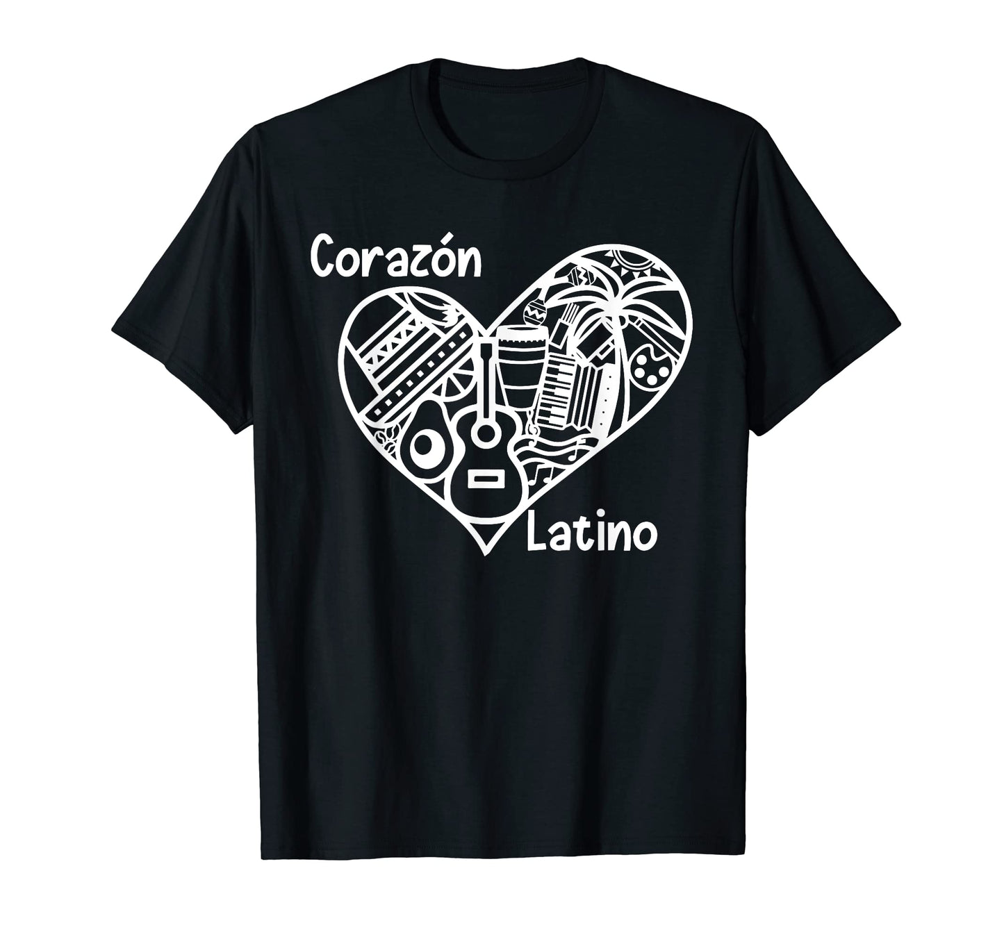 Funny Coraz N Latino T-Shirt - Fun Novelty Design Men Women - T-Shirt, Sweatshirt, Hoodie