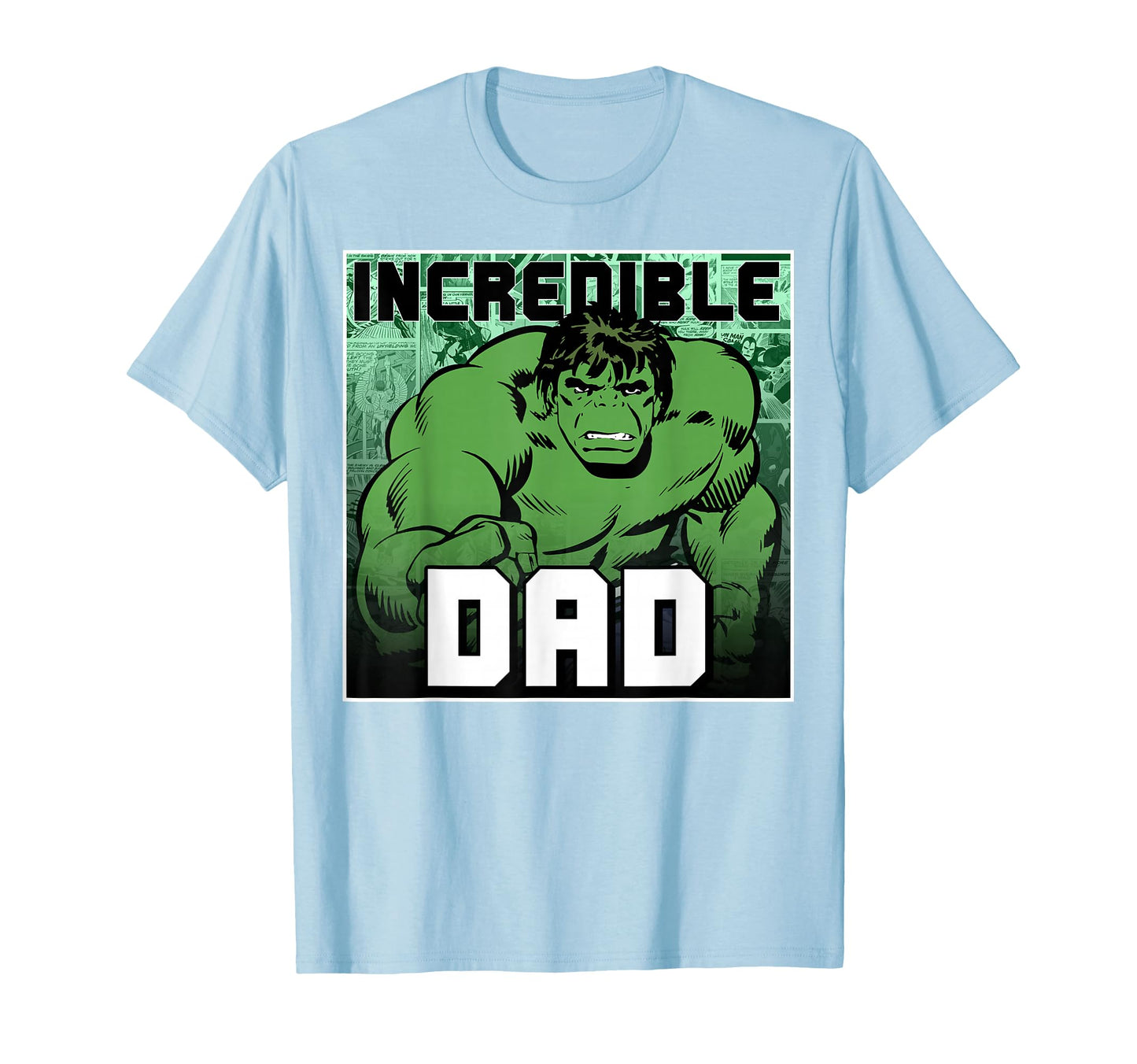 Marvel Hulk Fathers Day Incredible Dad T-Shirt - Minimalist Print Unisex - T-Shirt, Sweatshirt, Hoodie