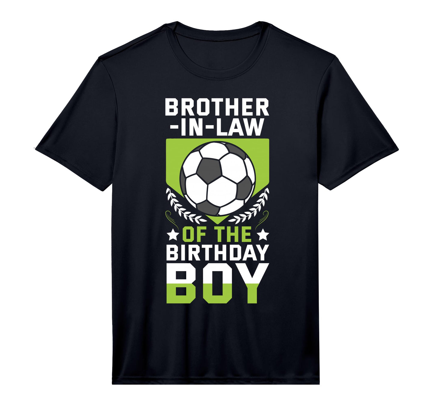 Brother Law Birthday Soccer Player T-Shirt - Fun Novelty Design for Adults - T-Shirt, Sweatshirt, Hoodie