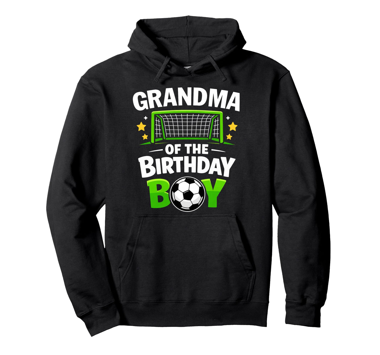 Grandma Birthday Soccer Ball Hoodie - Aesthetic Graphic Unisex - T-Shirt, Sweatshirt, Hoodie
