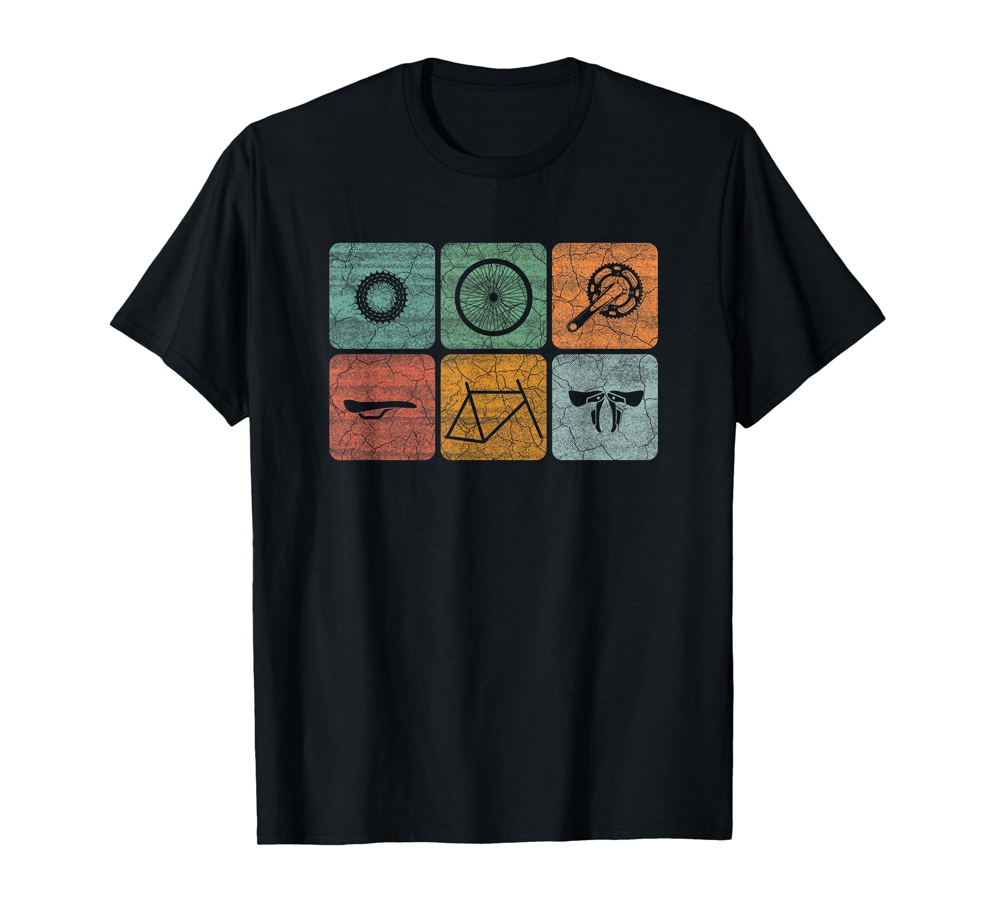 Biking Cycling Bicycle Parts Cyclist T-Shirt - Aesthetic Graphic Unisex - T-Shirt, Sweatshirt, Hoodie