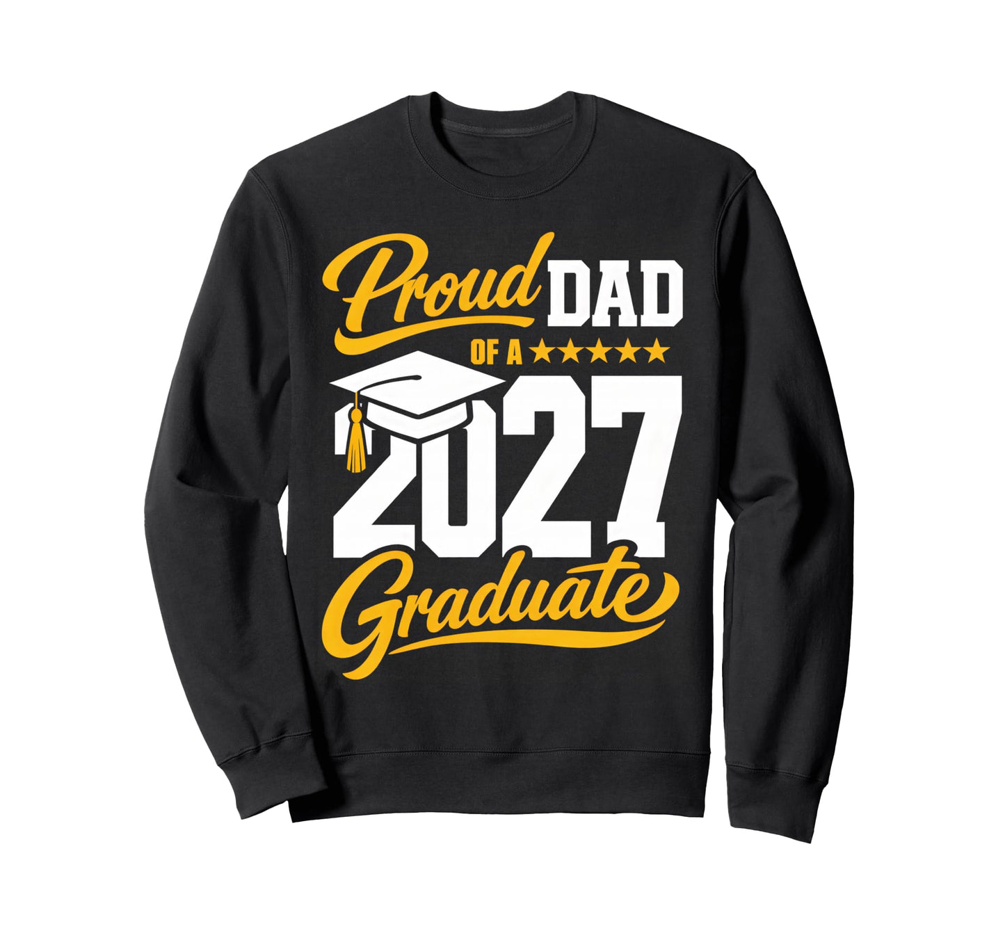 Senior Graduation School Proud Dad Sweatshirt - Minimalist Print Unisex - T-Shirt, Sweatshirt, Hoodie