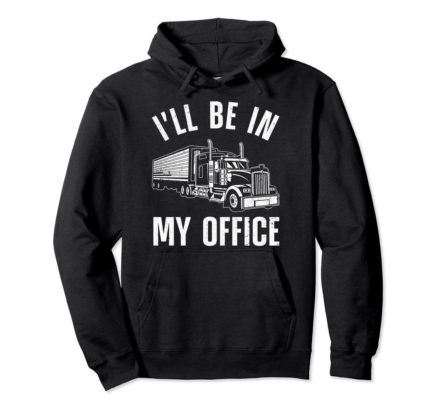 Trucker Dad Semi Truck Driver Hoodie - Casual Everyday Wear Unisex - T-Shirt, Sweatshirt, Hoodie