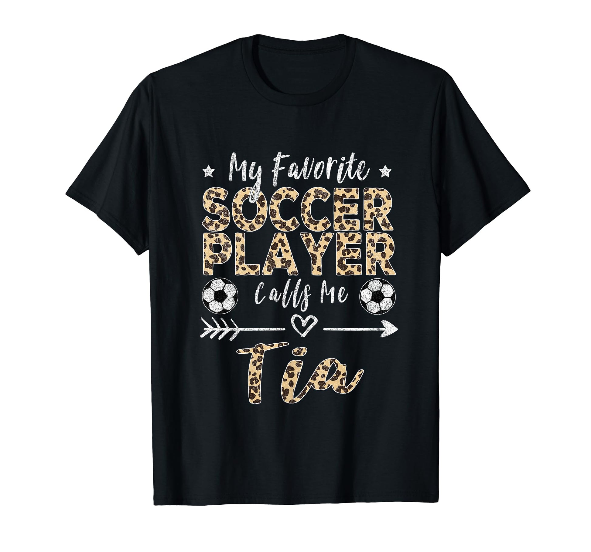 My Favorite Soccer Player Calls Me Tia T-Shirt - Trendy Graphic Men Women - T-Shirt, Sweatshirt, Hoodie