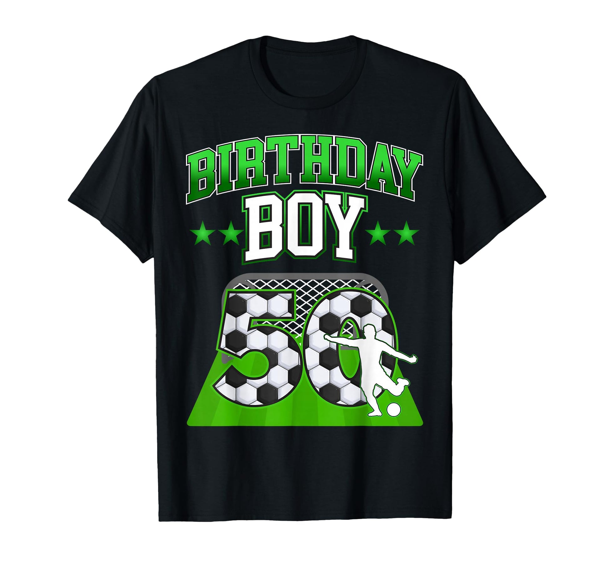 Soccer Themed Birthday Outfit 50 T-Shirt - Casual Everyday Wear for Adults - T-Shirt, Sweatshirt, Hoodie