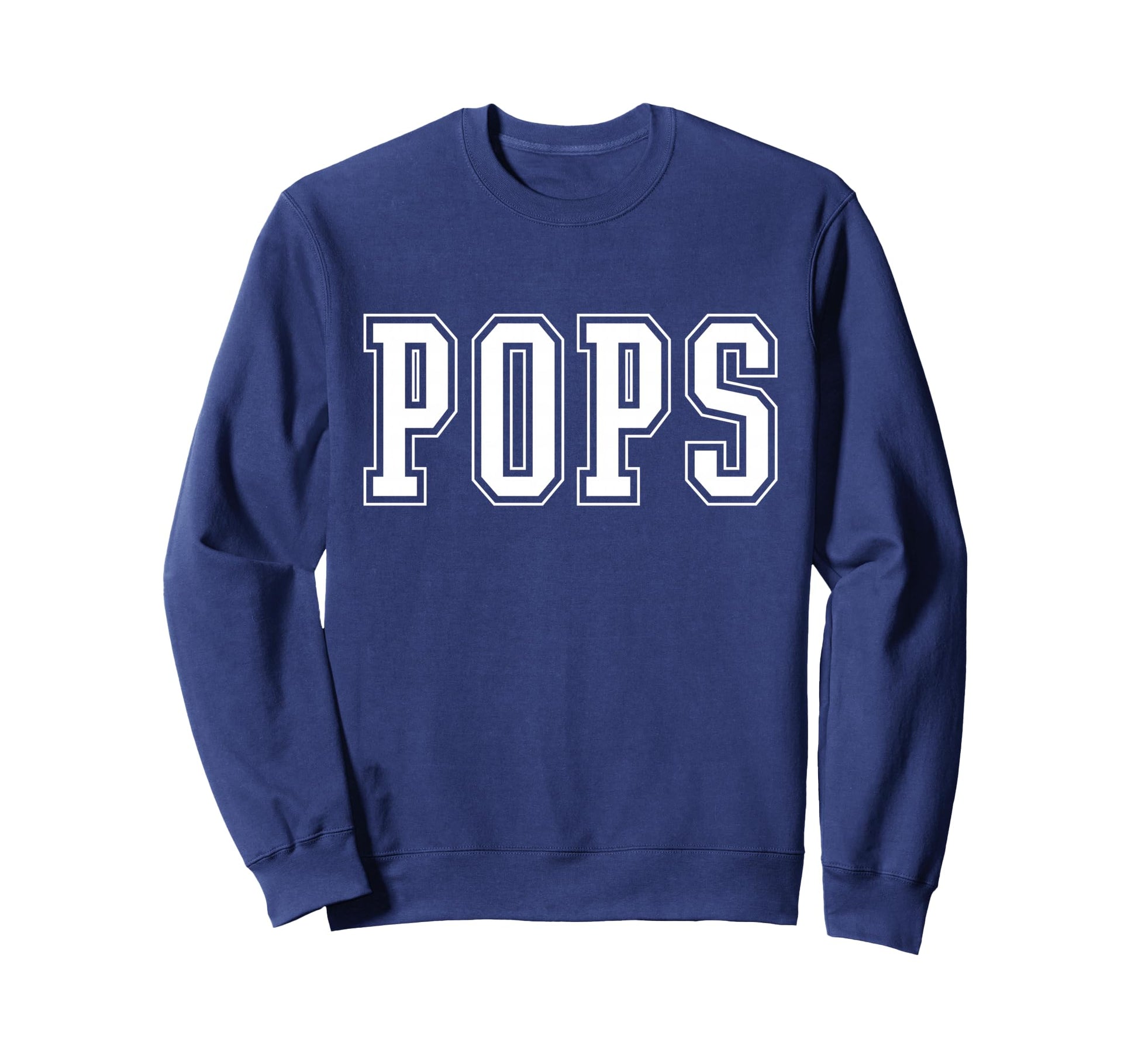 Varsity Pops Grandpa Sweatshirt - Custom Art Print Unisex - T-Shirt, Sweatshirt, Hoodie