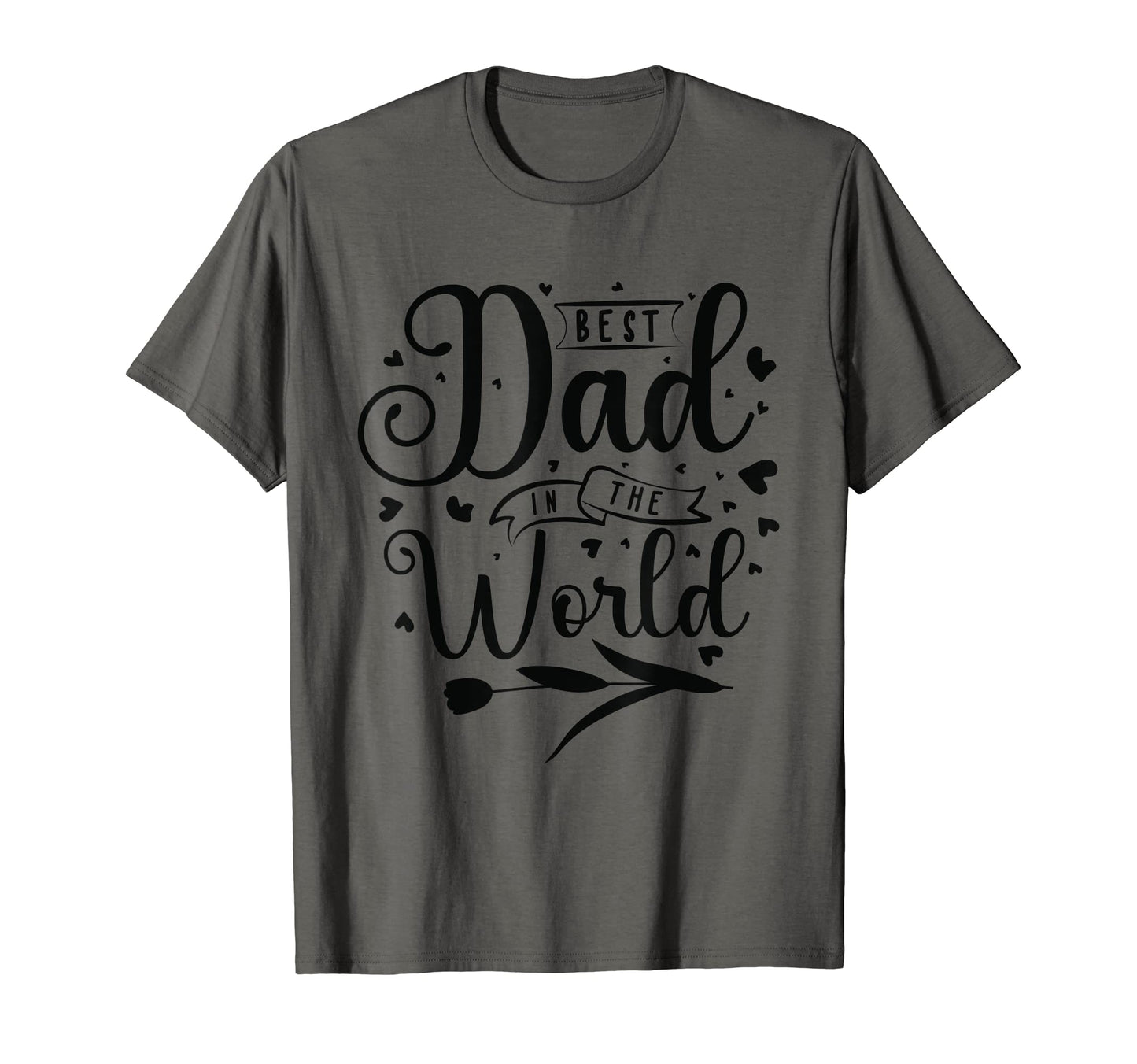 Best Dad World Mom Son Daughter Matching T-Shirt - Trendy Graphic Unisex - T-Shirt, Sweatshirt, Hoodie