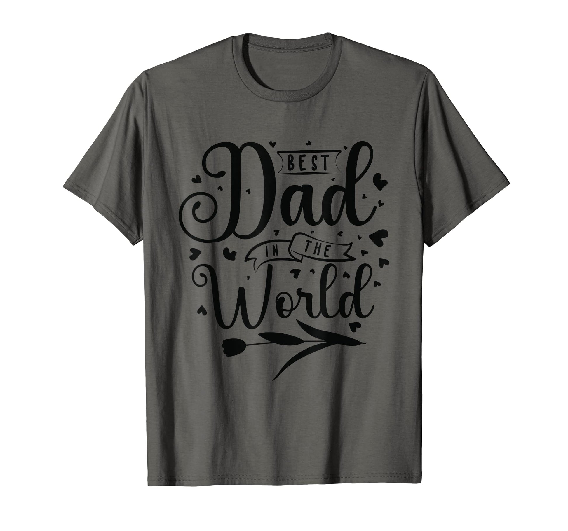 Best Dad World Mom Son Daughter Matching T-Shirt - Trendy Graphic Unisex - T-Shirt, Sweatshirt, Hoodie