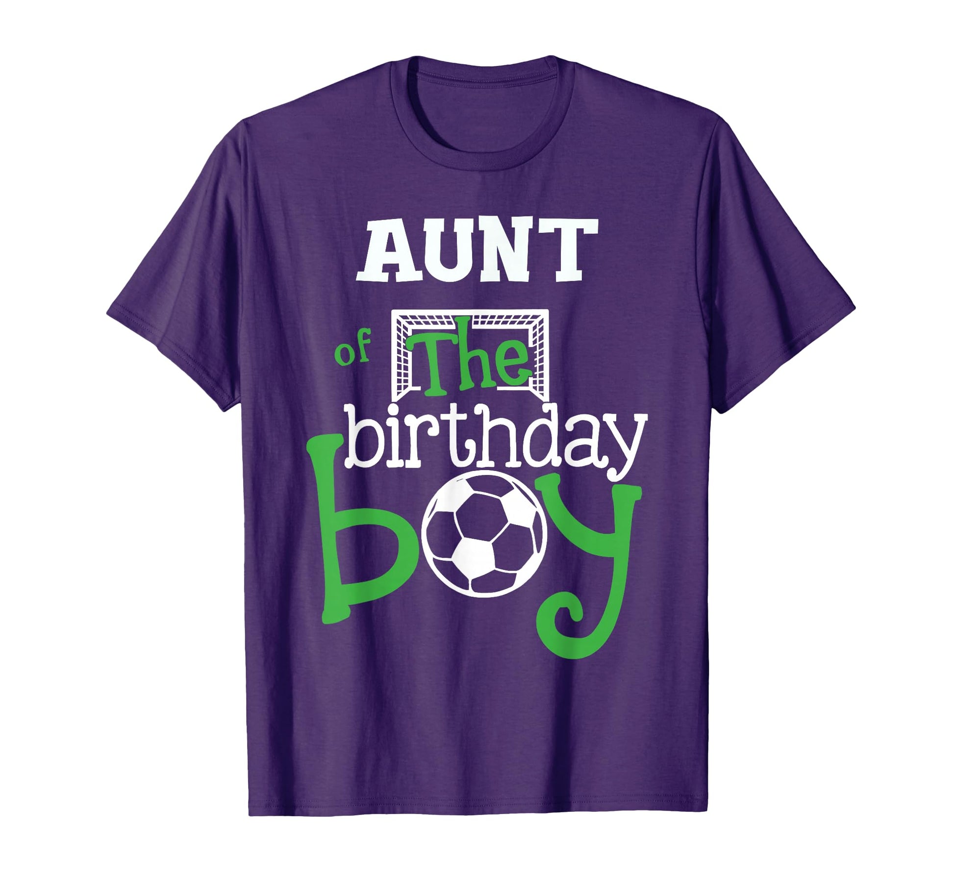 Aunt Birthday Soccer Player Bday Team T-Shirt - Unique Graphic for Adults - T-Shirt, Sweatshirt, Hoodie