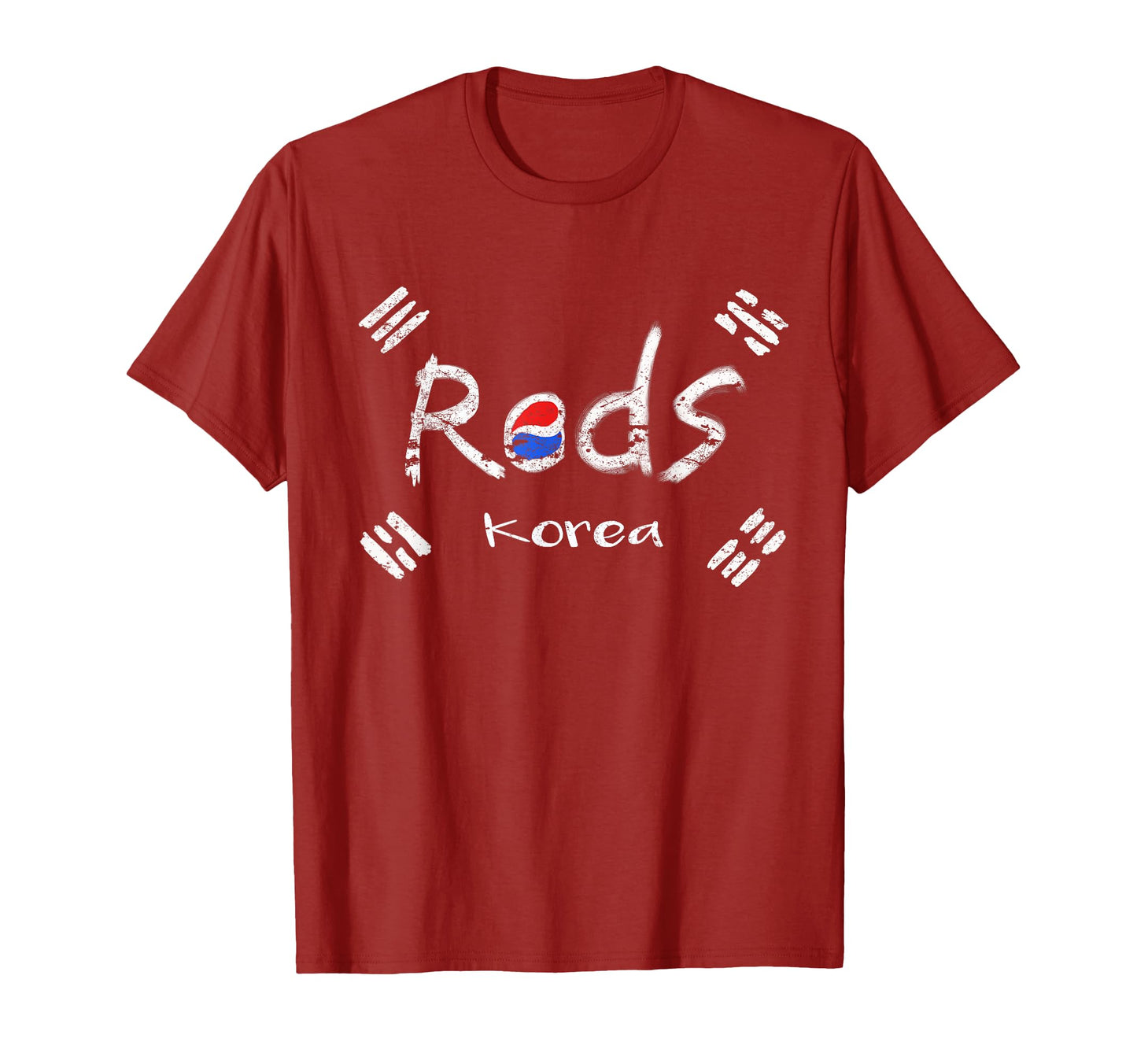 Korean Soccer Red Korean Flag T-Shirt - Aesthetic Graphic Unisex - T-Shirt, Sweatshirt, Hoodie