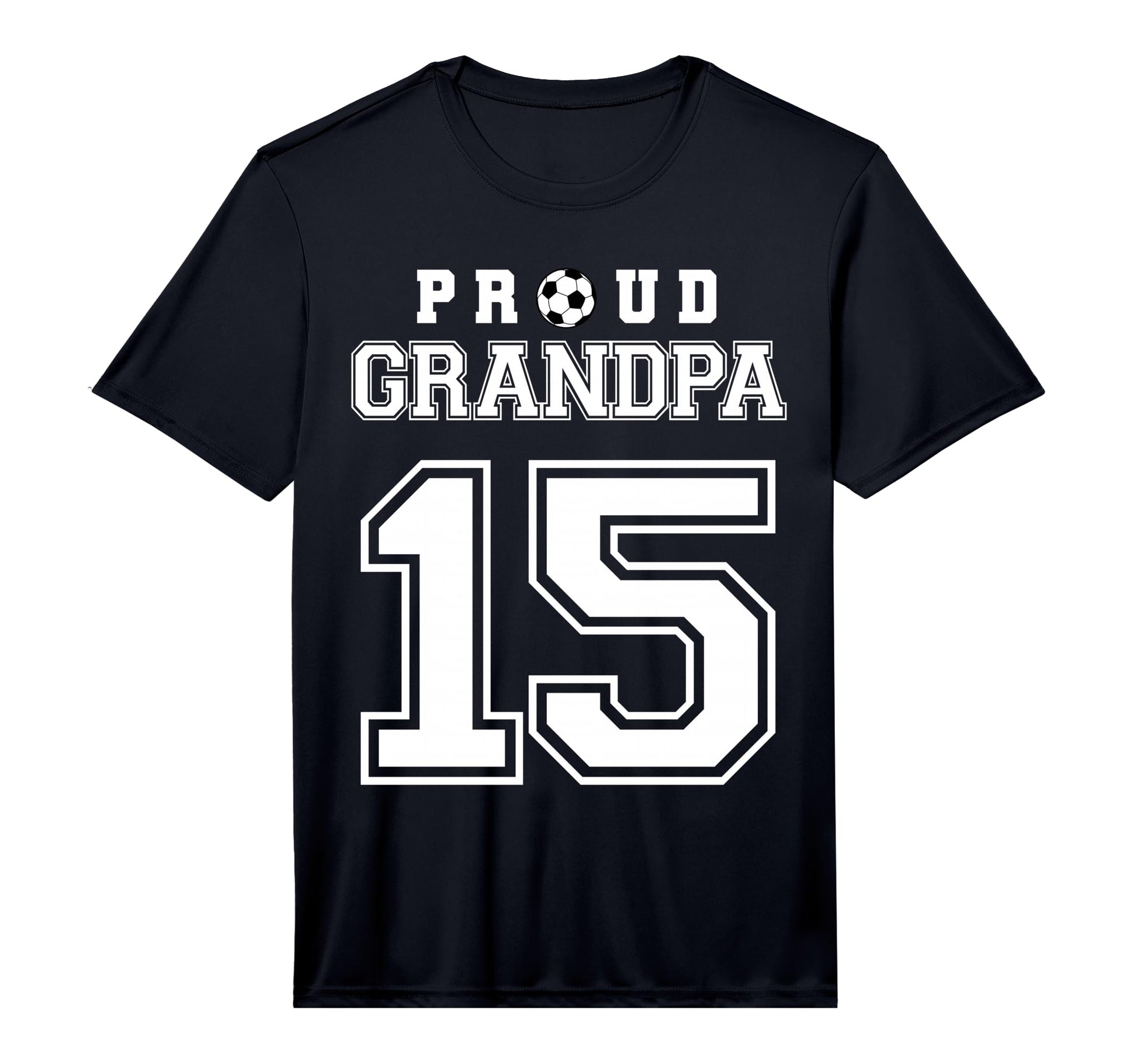 Number 15 Custom Proud Soccer Futbol T-Shirt - Graphic Print Men Women - T-Shirt, Sweatshirt, Hoodie