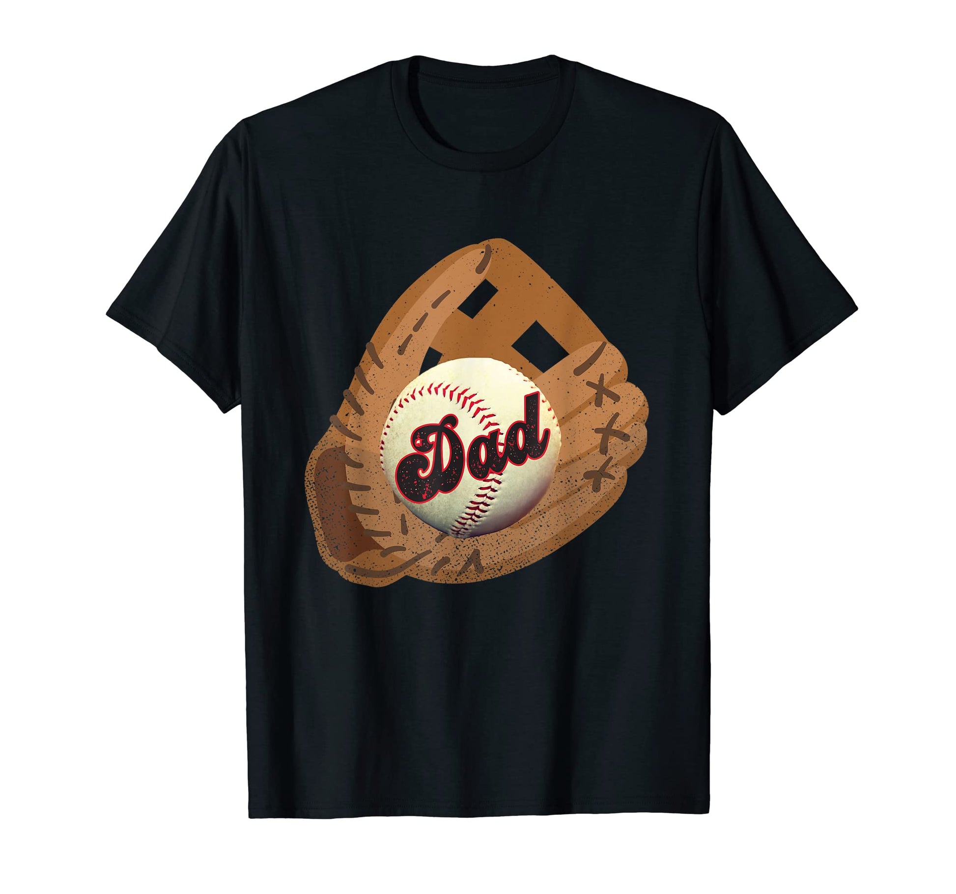 Baseball Dad Fathers Day Baseball T-Shirt - Graphic Print Men Women - T-Shirt, Sweatshirt, Hoodie