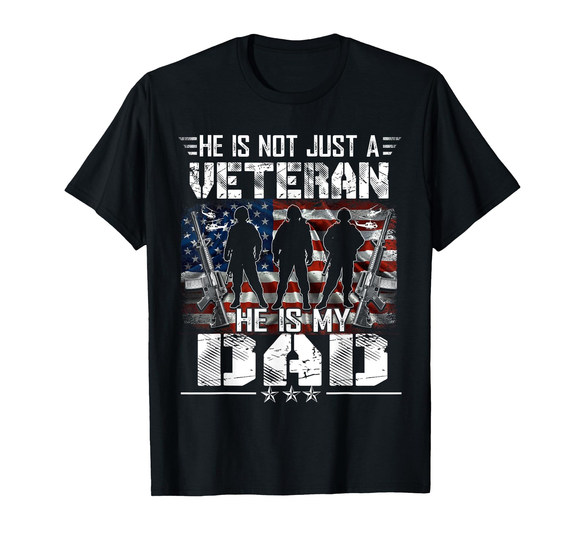H Is Not Just Veteran My Dad T-Shirt - Streetwear Style for Adults - T-Shirt, Sweatshirt, Hoodie