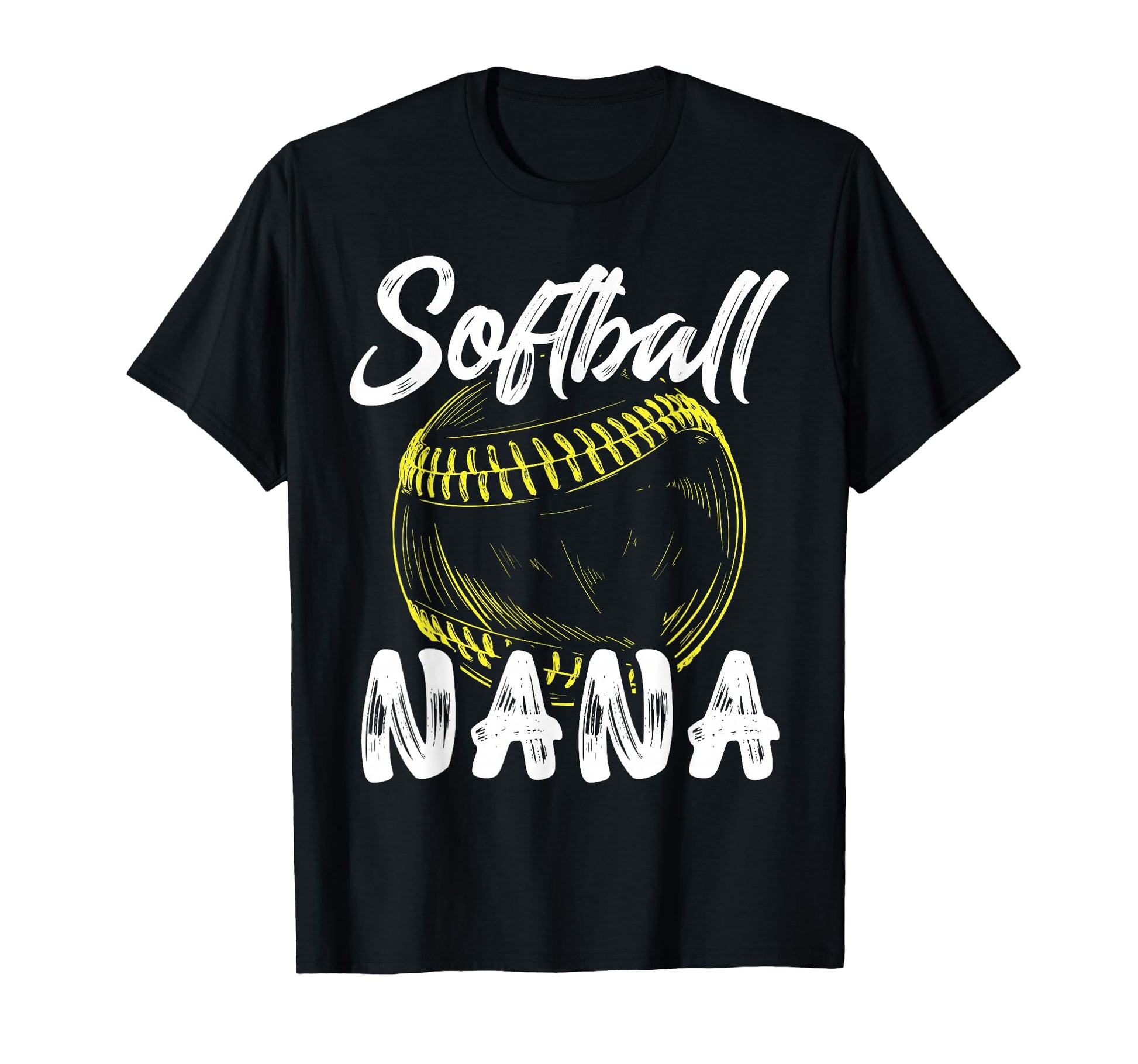 Softball Nana Family Matching Players T-Shirt - Custom Art Print Men Women - T-Shirt, Sweatshirt, Hoodie