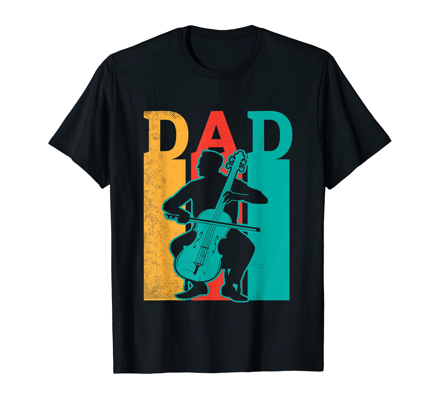 Cello Musician Art Dad Theme T-Shirt - Novelty Apparel Unisex - T-Shirt, Sweatshirt, Hoodie