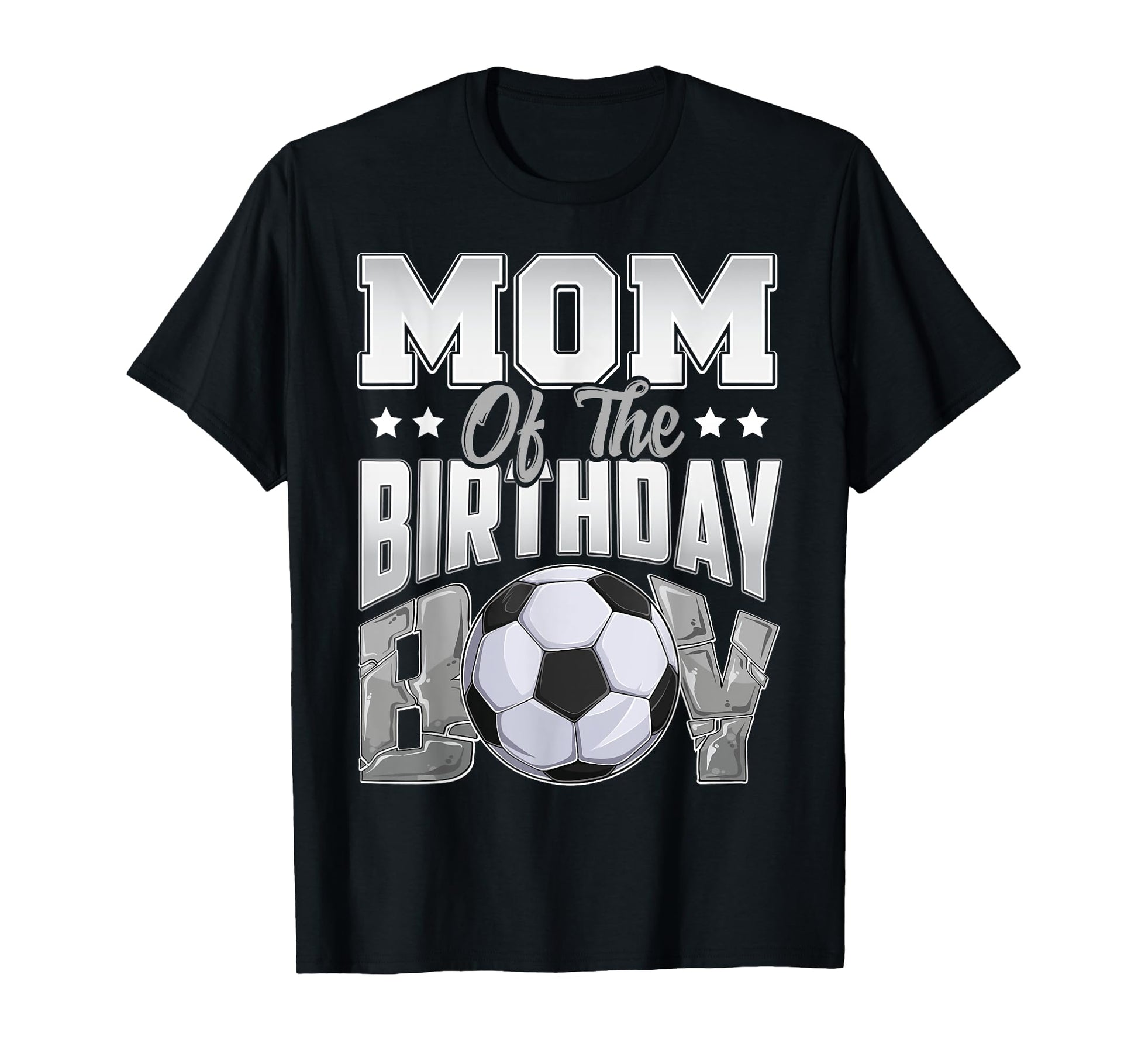 Mom Soccer Birthday Family Baller B T-Shirt - Aesthetic Graphic Men Women - T-Shirt, Sweatshirt, Hoodie