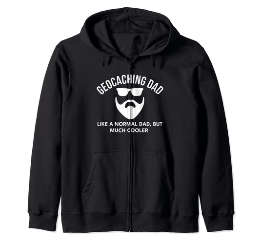 Bearded Geocaching Dad Shirts T-Shirt - Aesthetic Graphic for Adults - T-Shirt, Sweatshirt, Hoodie