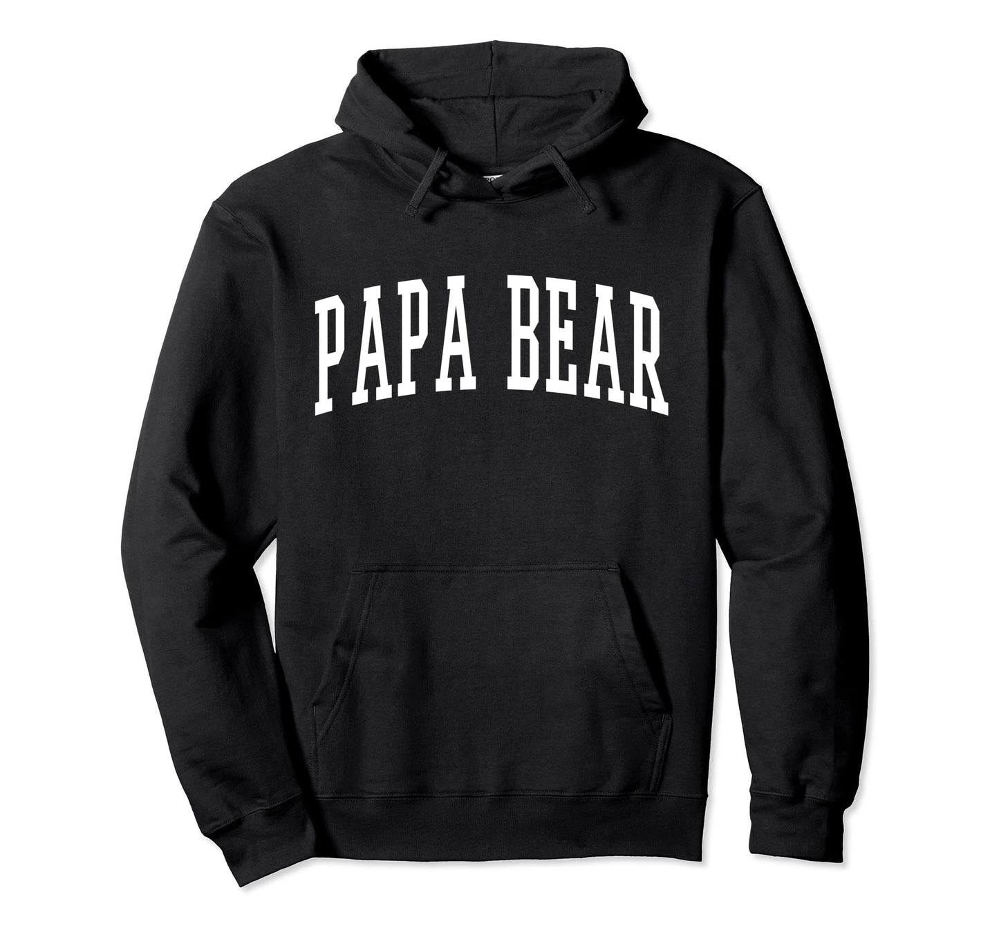 Varsity Papa Bear Hoodie - Aesthetic Graphic Unisex - T-Shirt, Sweatshirt, Hoodie