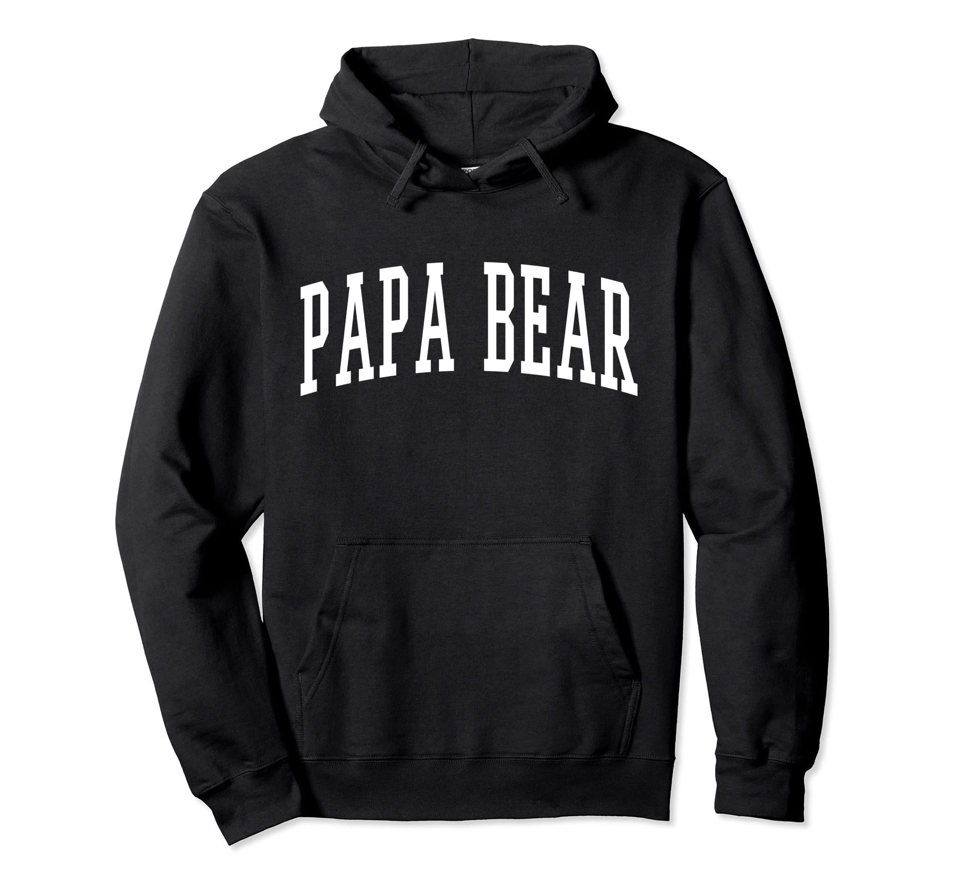 Varsity Papa Bear Hoodie - Aesthetic Graphic Unisex - T-Shirt, Sweatshirt, Hoodie