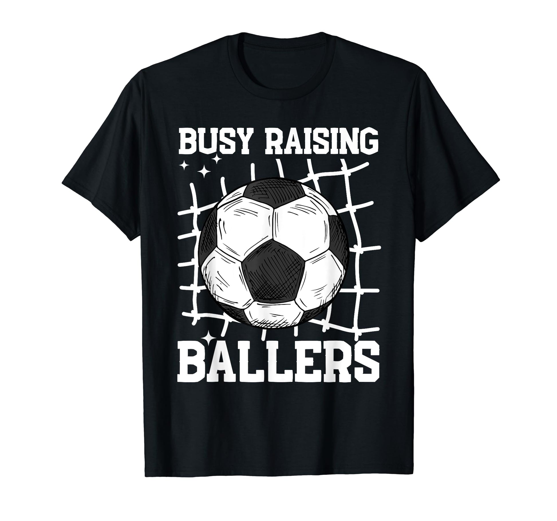 Soccer Mom Busy Raising Ballers T-Shirt - Casual Everyday Wear Men Women - T-Shirt, Sweatshirt, Hoodie