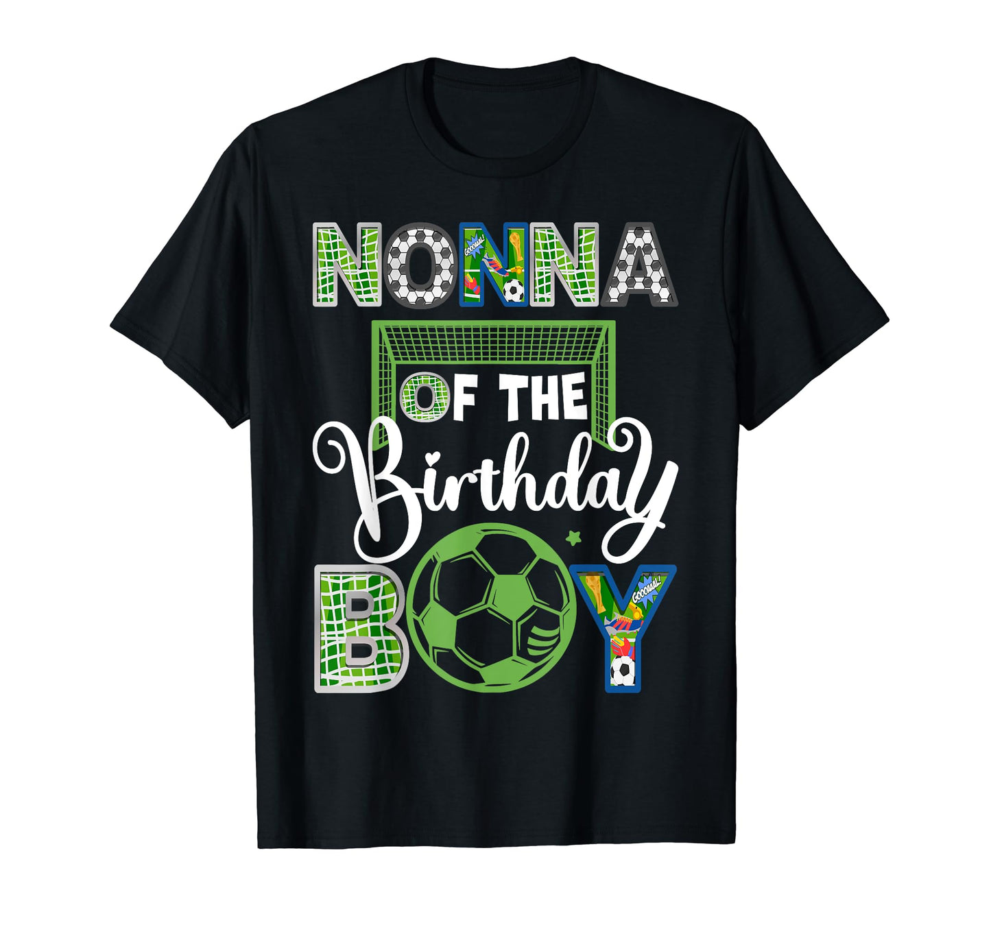 Nonna Birthday Soccer Baller Birthday T-Shirt - Novelty Apparel Unisex - T-Shirt, Sweatshirt, Hoodie