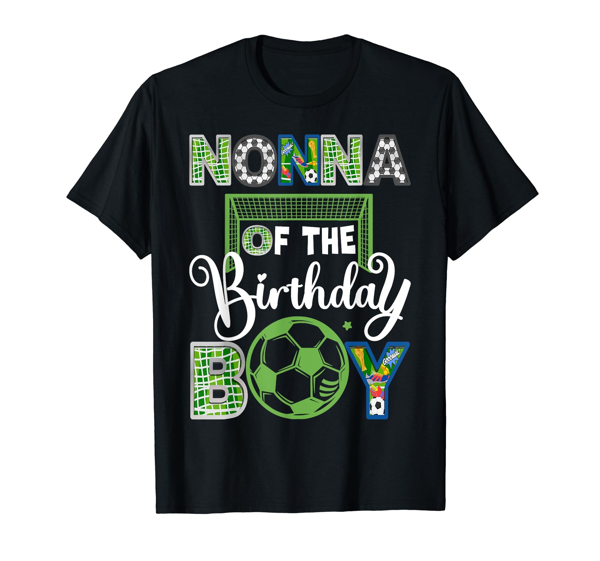 Nonna Birthday Soccer Baller Birthday T-Shirt - Novelty Apparel Unisex - T-Shirt, Sweatshirt, Hoodie