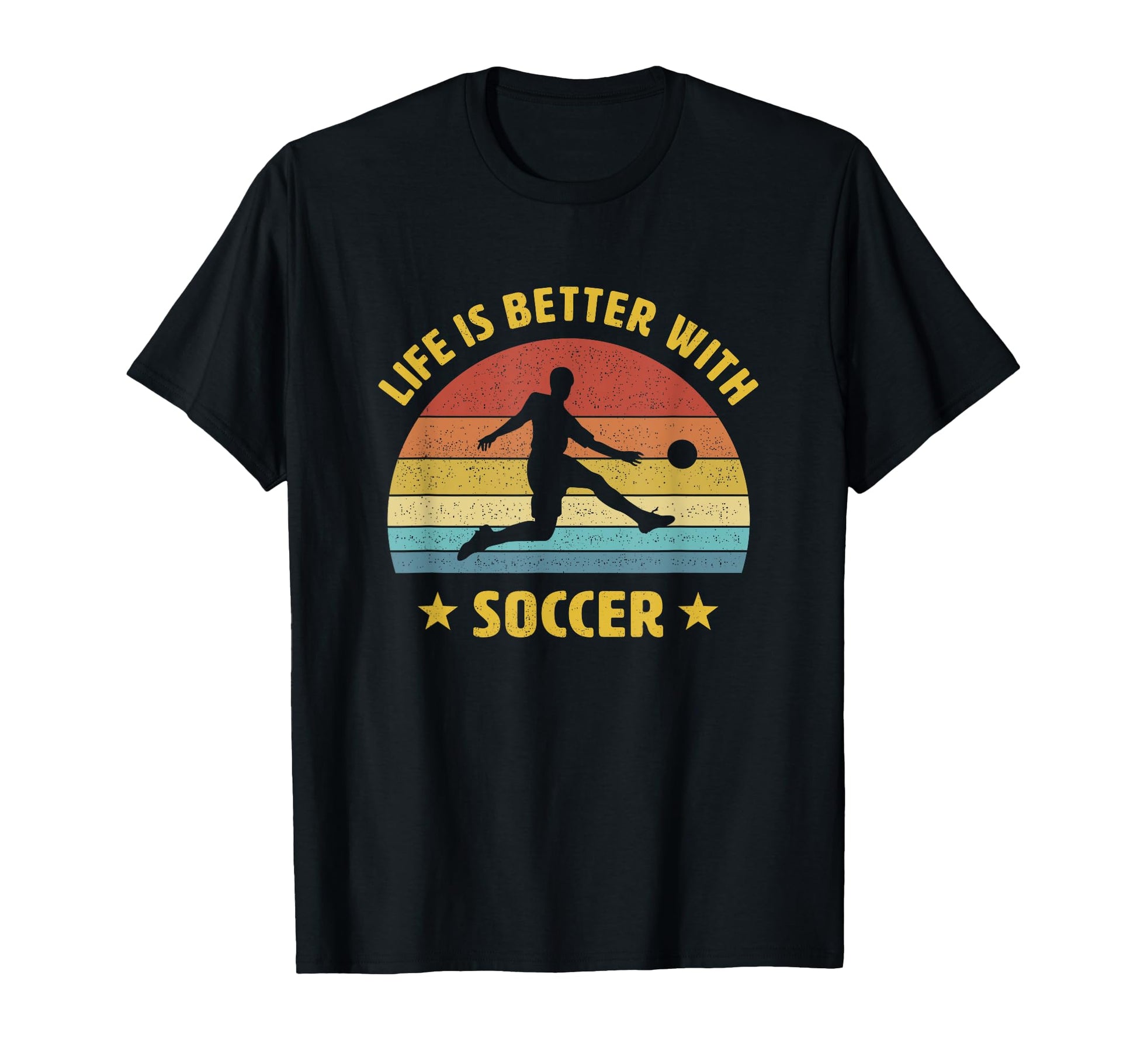 Life Is Better Soccer Next Game Day T-Shirt - Custom Art Print Unisex - T-Shirt, Sweatshirt, Hoodie