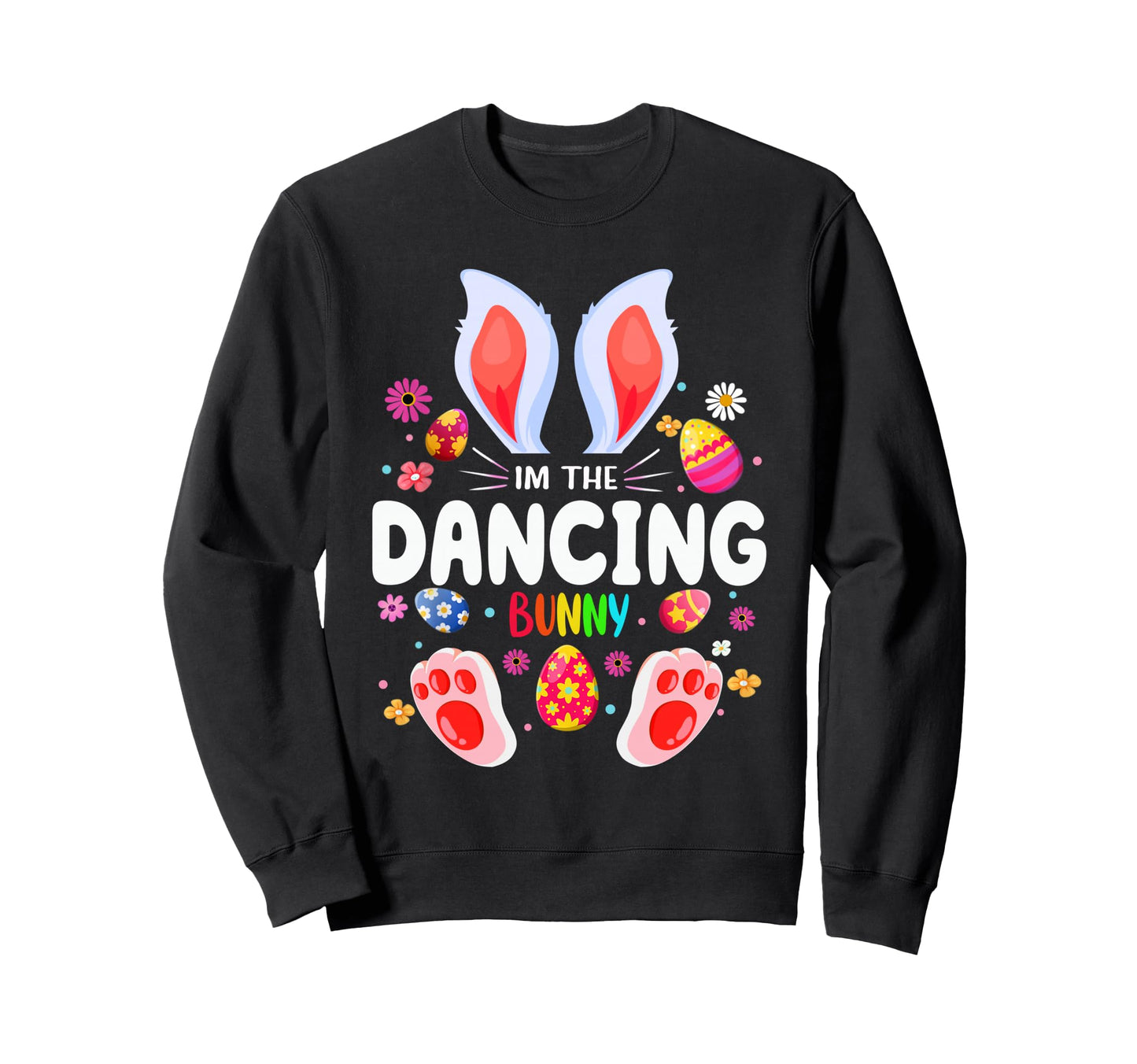 Mens Im Dancing Bunny Matching Sweatshirt - Aesthetic Graphic for Adults - T-Shirt, Sweatshirt, Hoodie