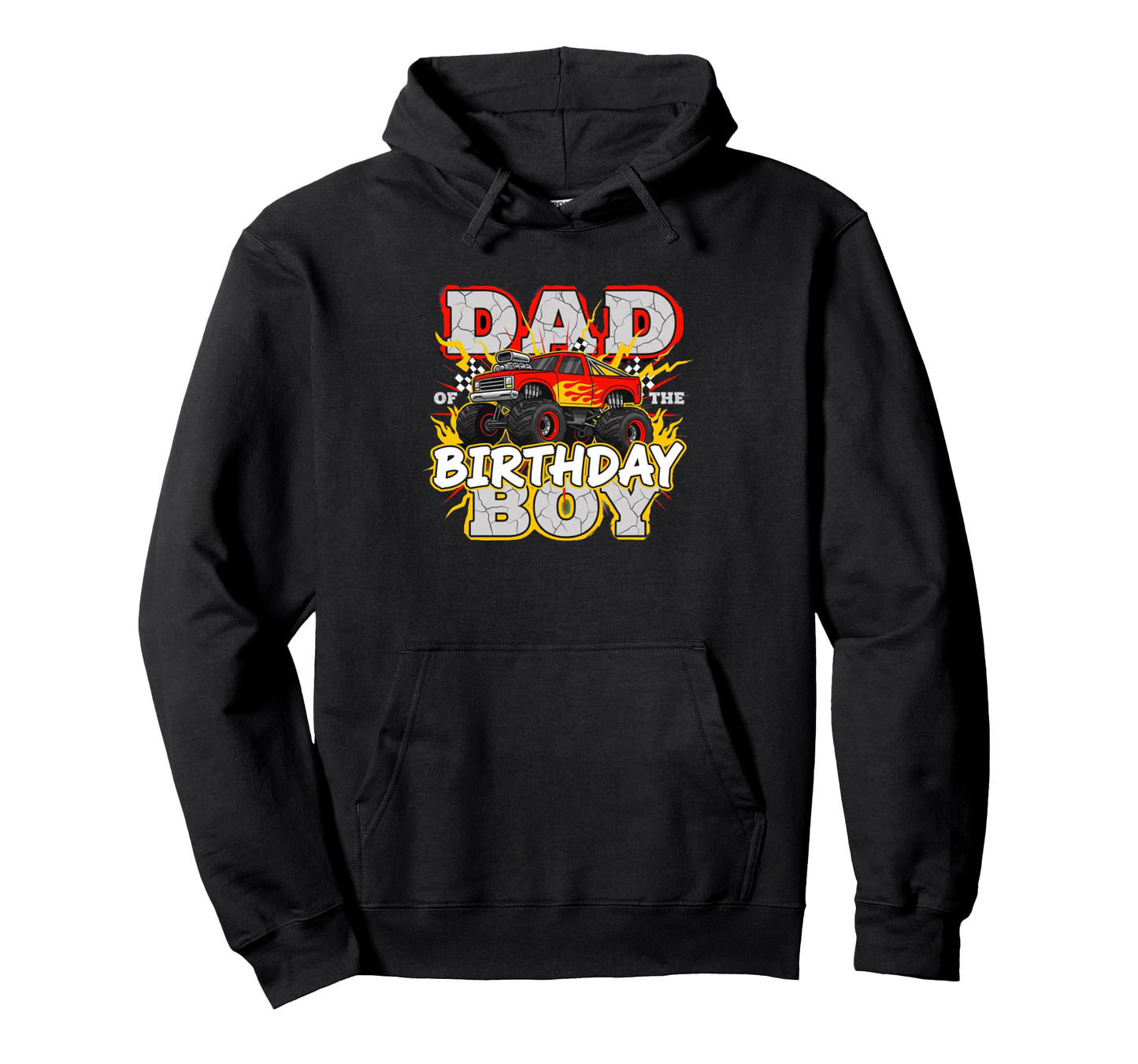 Dad Birthday Birthday Party Hoodie - Trendy Graphic for Adults - T-Shirt, Sweatshirt, Hoodie