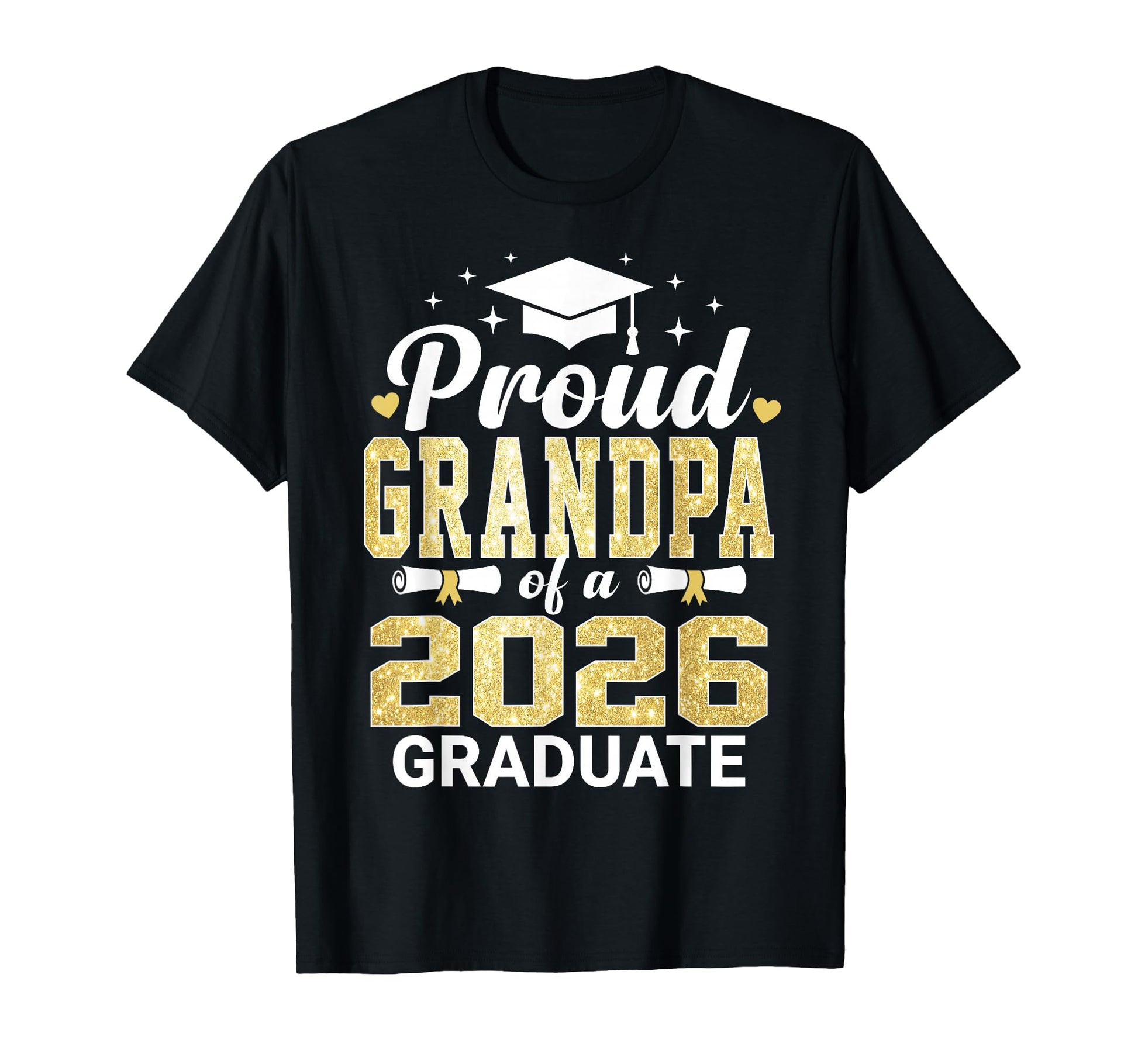Proud Grandpa 2026 Graduate Class T-Shirt - Streetwear Style Men Women - T-Shirt, Sweatshirt, Hoodie