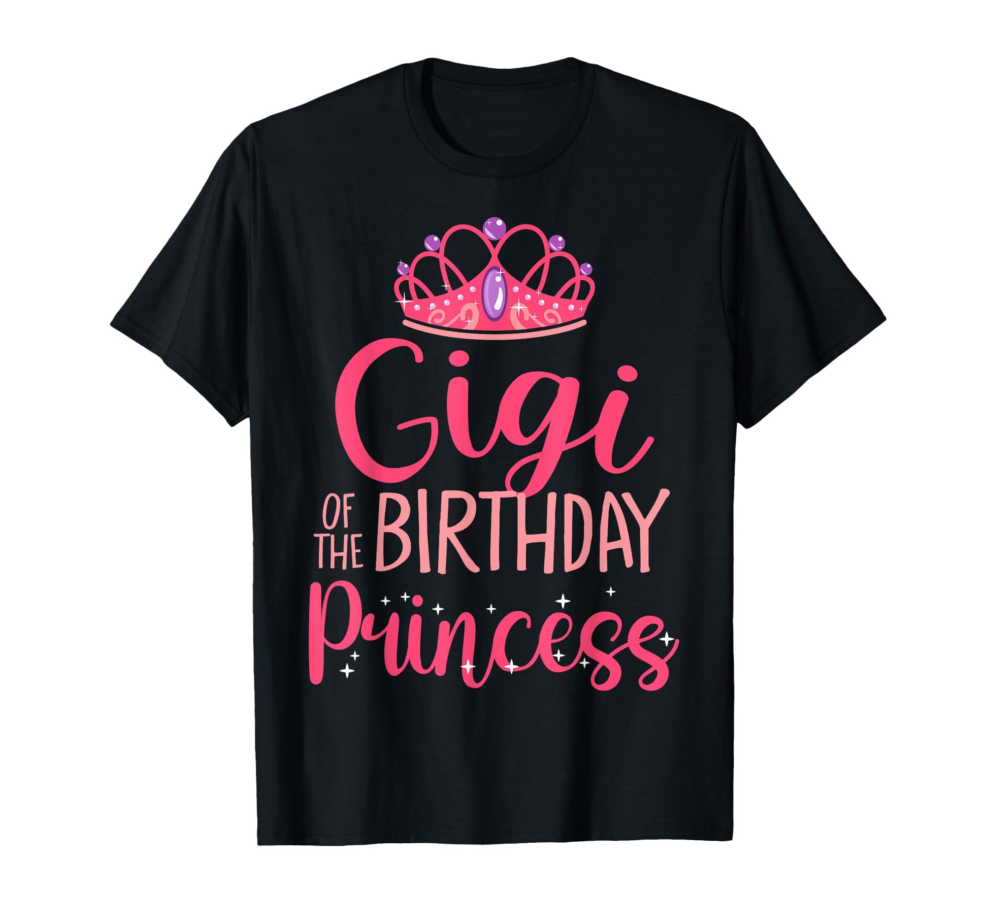 Gigi Birthday Princess Crown T-Shirt - Casual Everyday Wear for Adults - T-Shirt, Sweatshirt, Hoodie