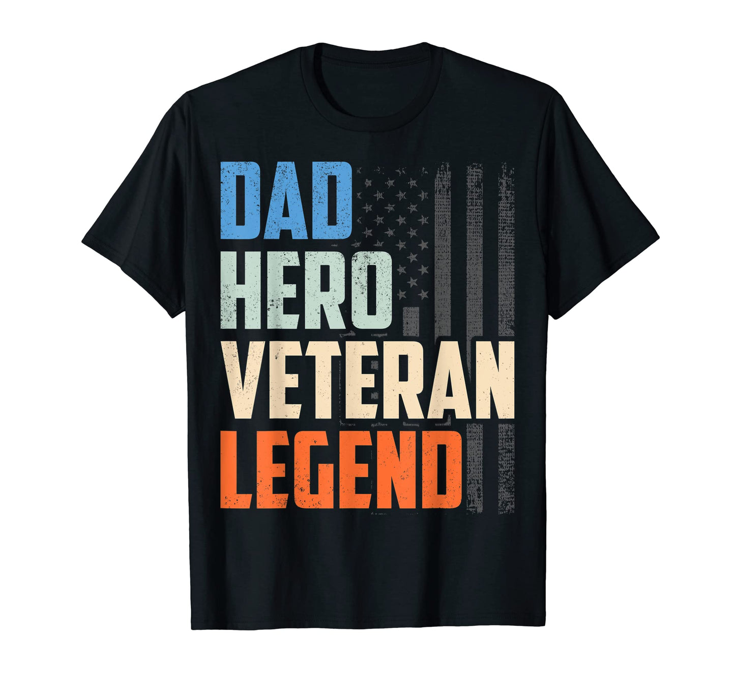 Patriotic Veterans Veteran Husbands T-Shirt - Custom Art Print Men Women - T-Shirt, Sweatshirt, Hoodie
