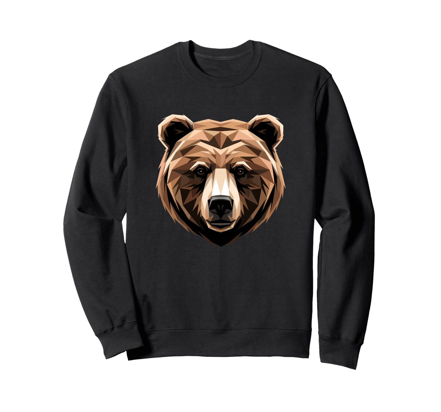 Brown Bear Grizzly Bears Forest Sweatshirt - Unique Graphic Men Women - T-Shirt, Sweatshirt, Hoodie