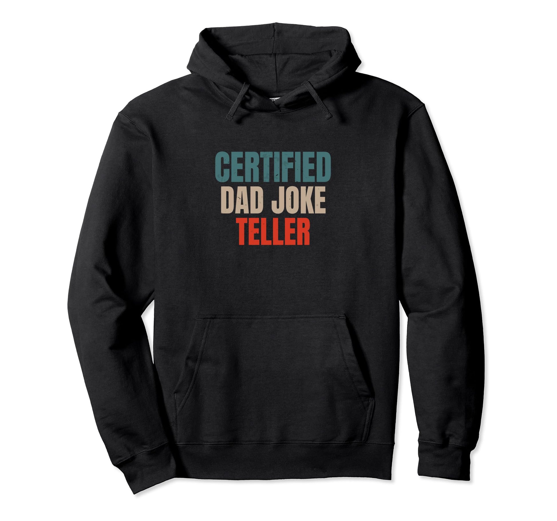 Funny Dad Jokes Certified Dad Joke Hoodie - Aesthetic Graphic Unisex - T-Shirt, Sweatshirt, Hoodie