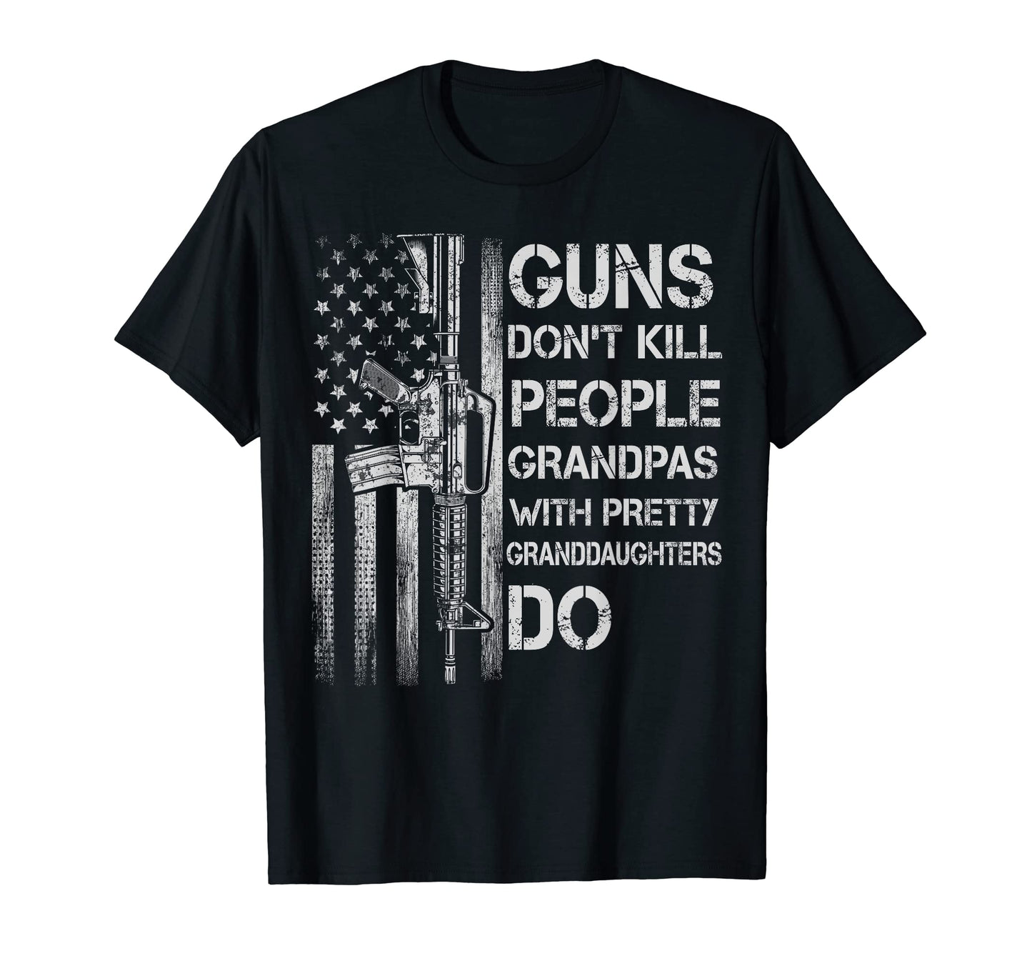 Mens Fun Grandpas Pretty Granddaughter T-Shirt - Trendy Graphic Unisex - T-Shirt, Sweatshirt, Hoodie
