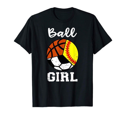 Ball Soccer Basketball Softball Funny T-Shirt - Fun Novelty Design Unisex - T-Shirt, Sweatshirt, Hoodie