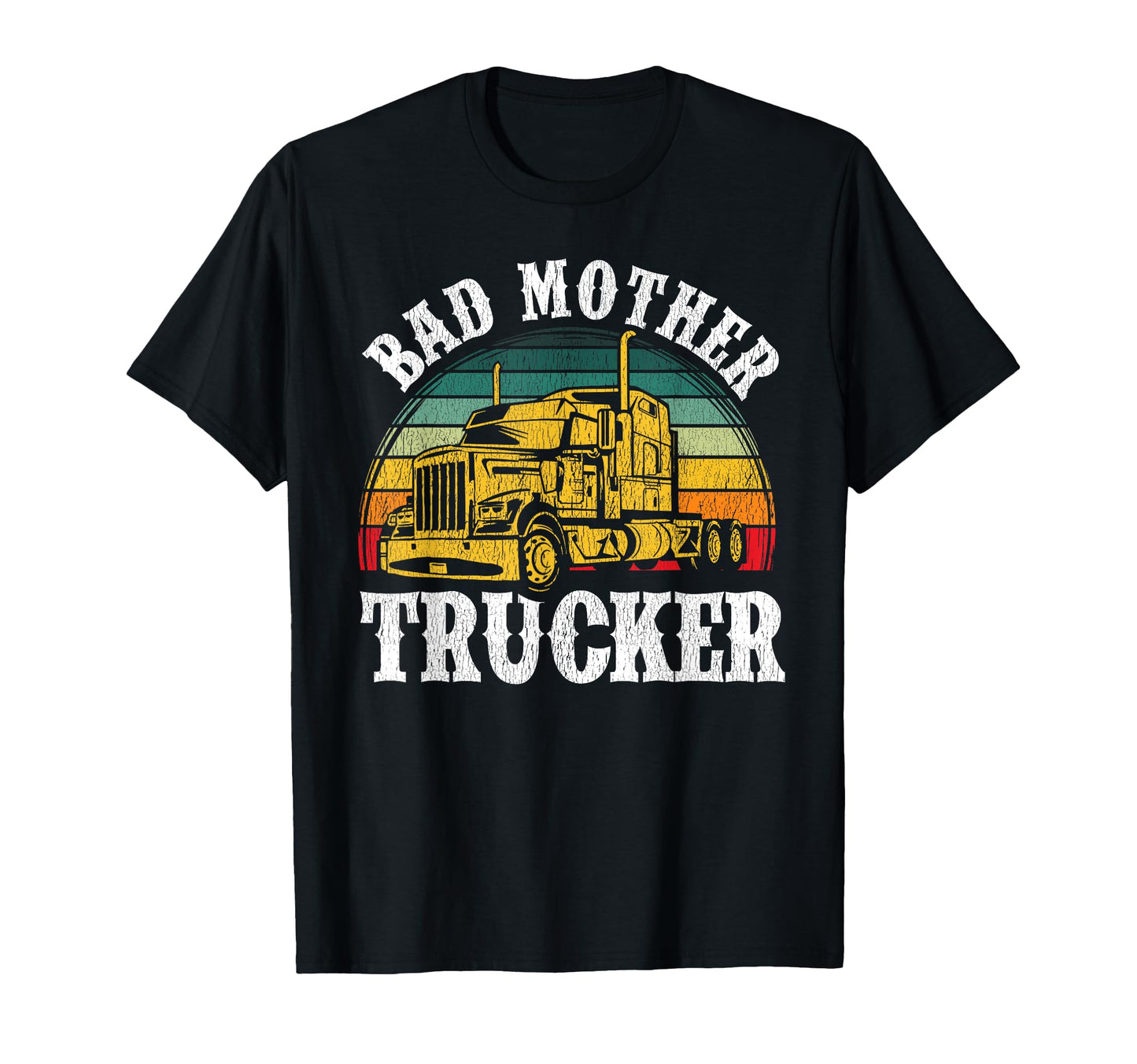 Funny Trucker Big Rig Trucker Truck T-Shirt - Minimalist Print for Adults - T-Shirt, Sweatshirt, Hoodie