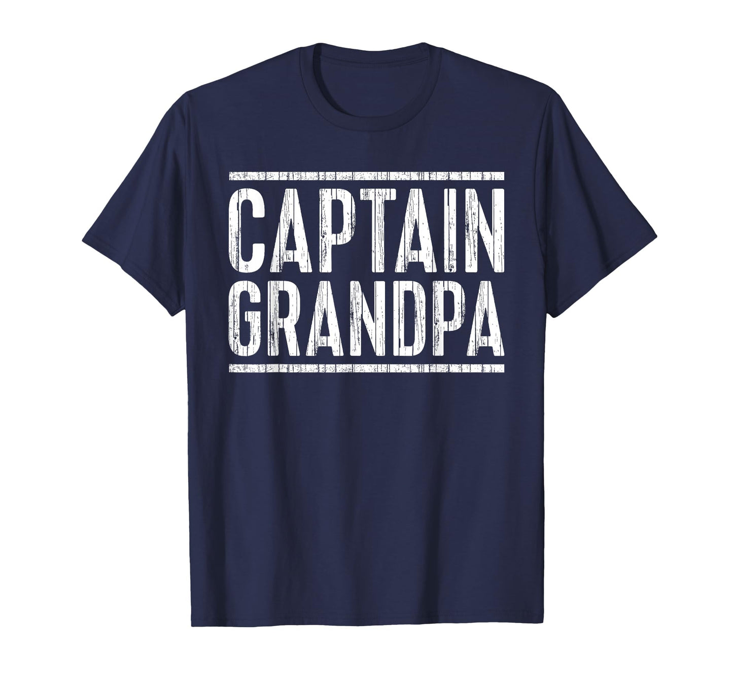 Captain Grandpa Fathers Day Boating T-Shirt - Fun Novelty Design Unisex - T-Shirt, Sweatshirt, Hoodie