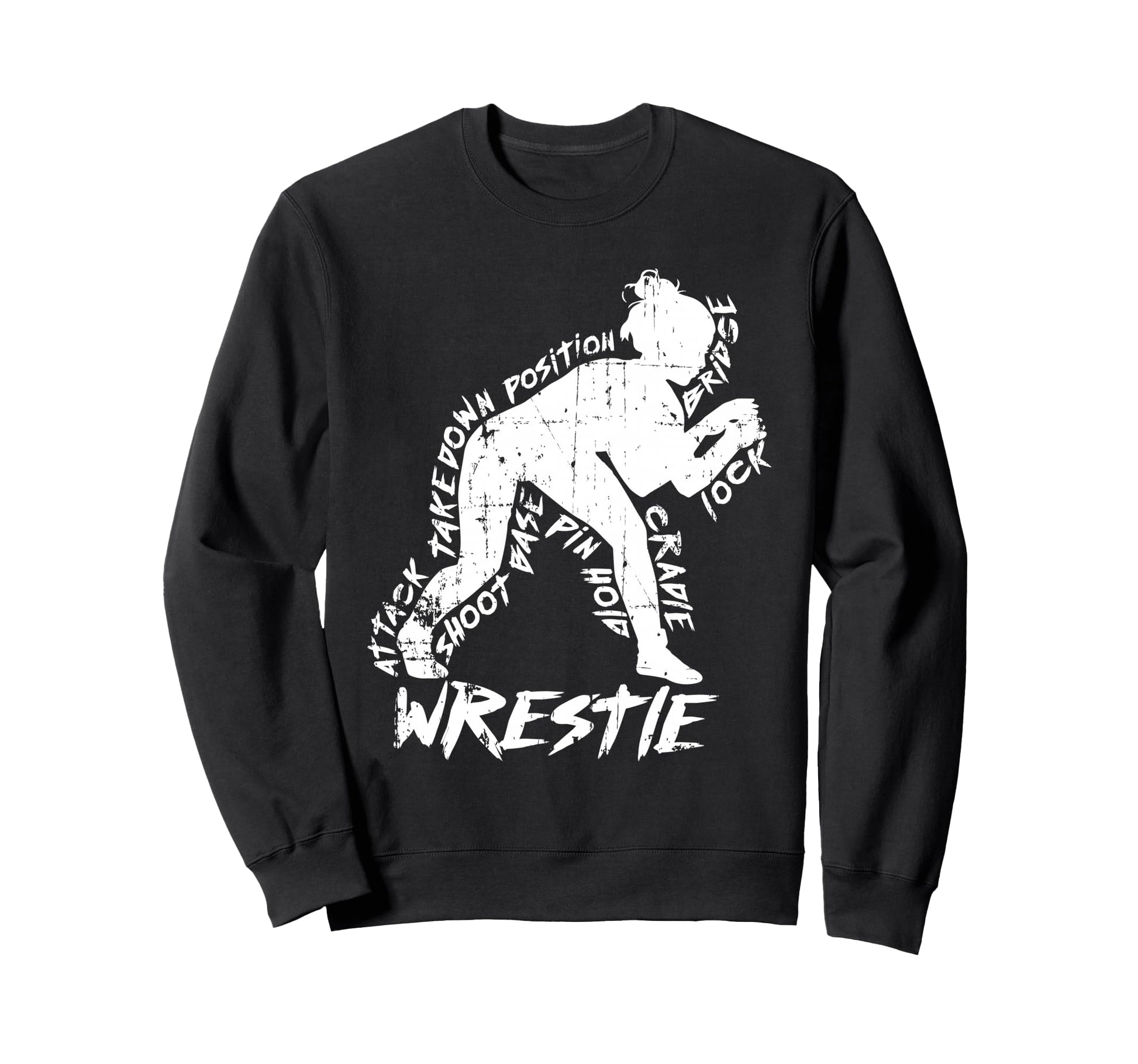 High School Wrestling Mom Dad Sweatshirt - Fun Novelty Design Men Women - T-Shirt, Sweatshirt, Hoodie