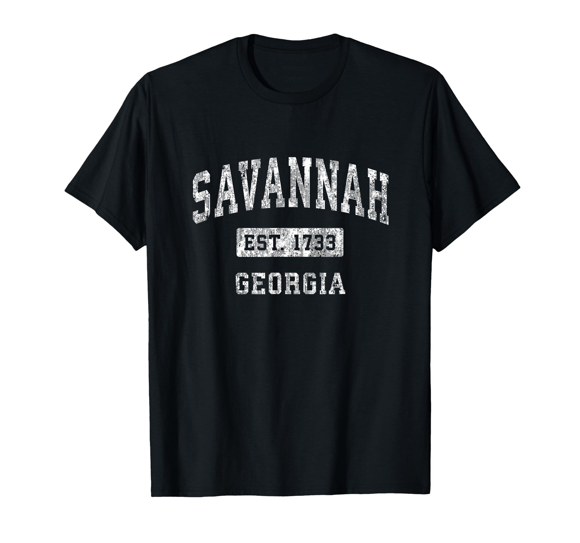Savannah Georgia Ga Established T-Shirt - Casual Everyday Wear Men Women - T-Shirt, Sweatshirt, Hoodie