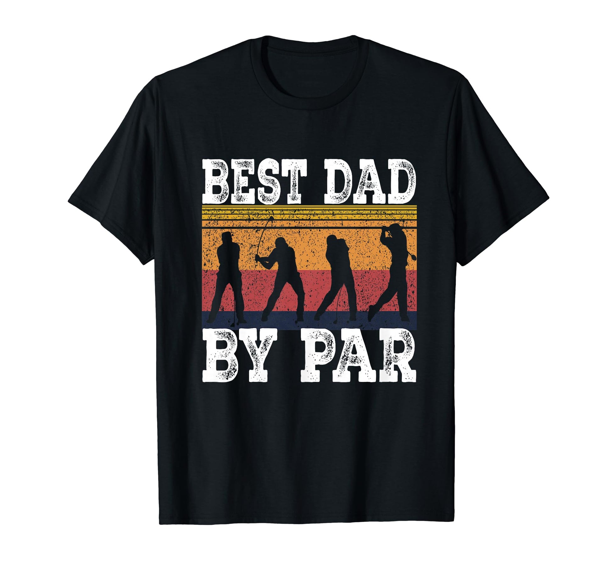 Mens Best Dad Par Disc Golf Golfer T-Shirt - Graphic Print Men Women - T-Shirt, Sweatshirt, Hoodie