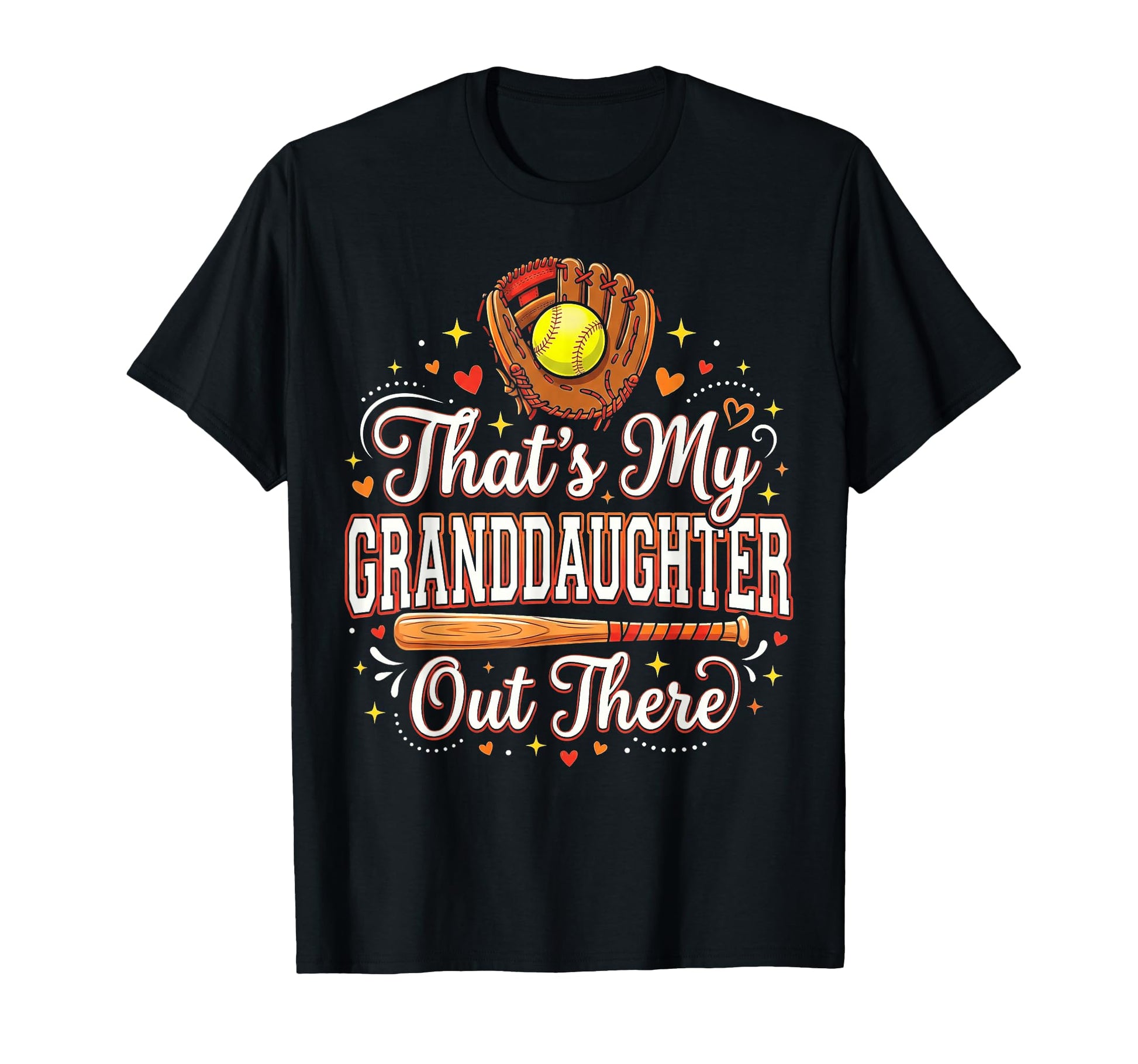 Favorite Softball Granddaughter Out T-Shirt - Unique Graphic Men Women - T-Shirt, Sweatshirt, Hoodie