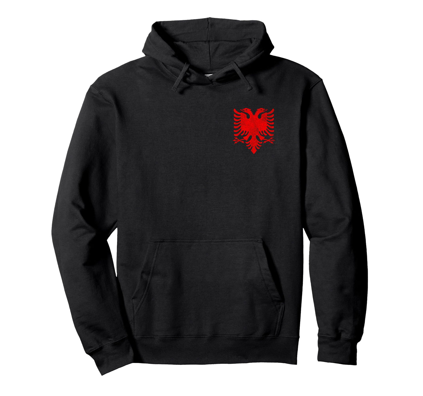 Albania National Flag Albanian Eagle Hoodie - Unique Graphic for Adults - T-Shirt, Sweatshirt, Hoodie