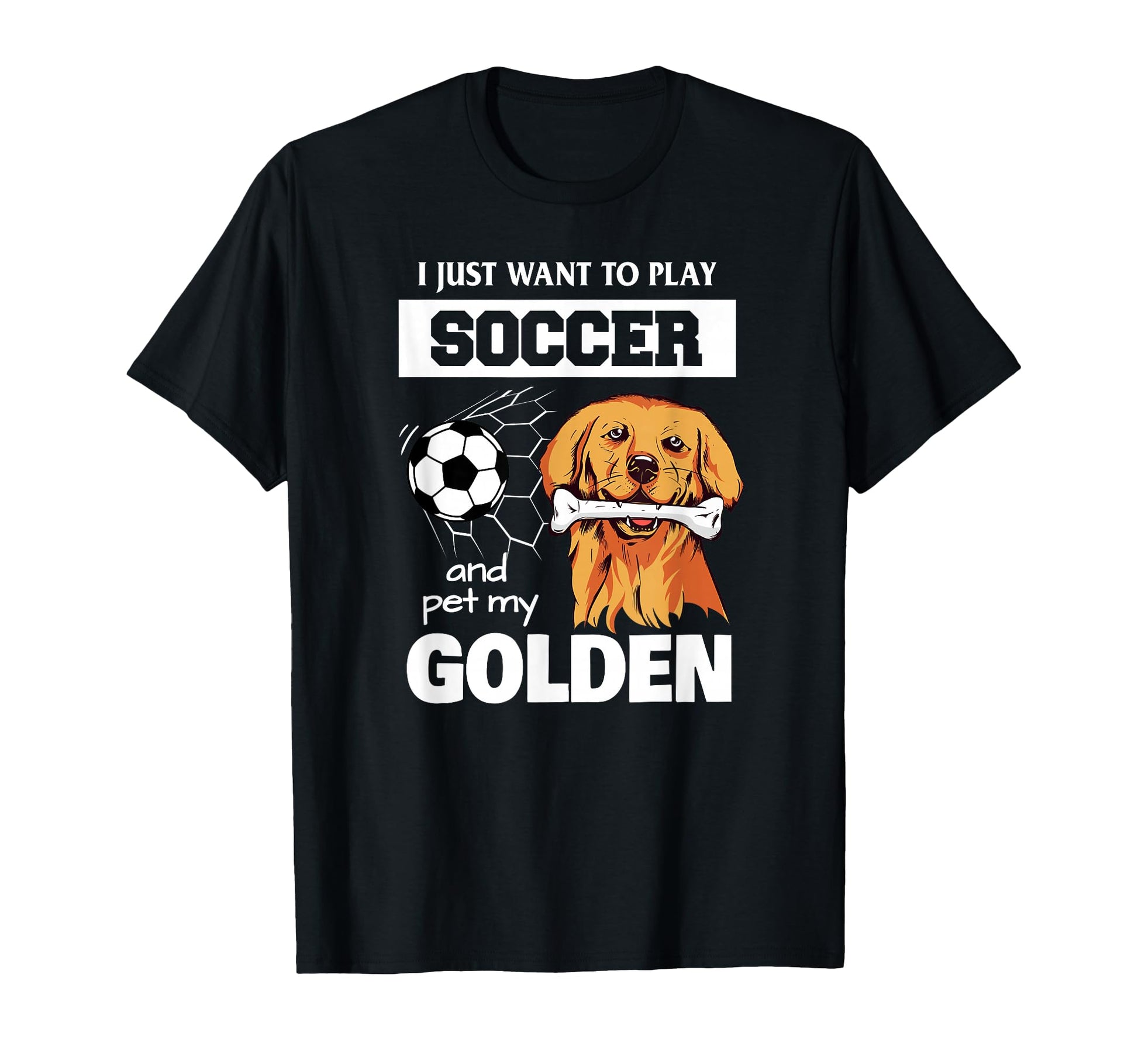 I Just Want To Play Soccer And Pet T-Shirt - Aesthetic Graphic for Adults - T-Shirt, Sweatshirt, Hoodie