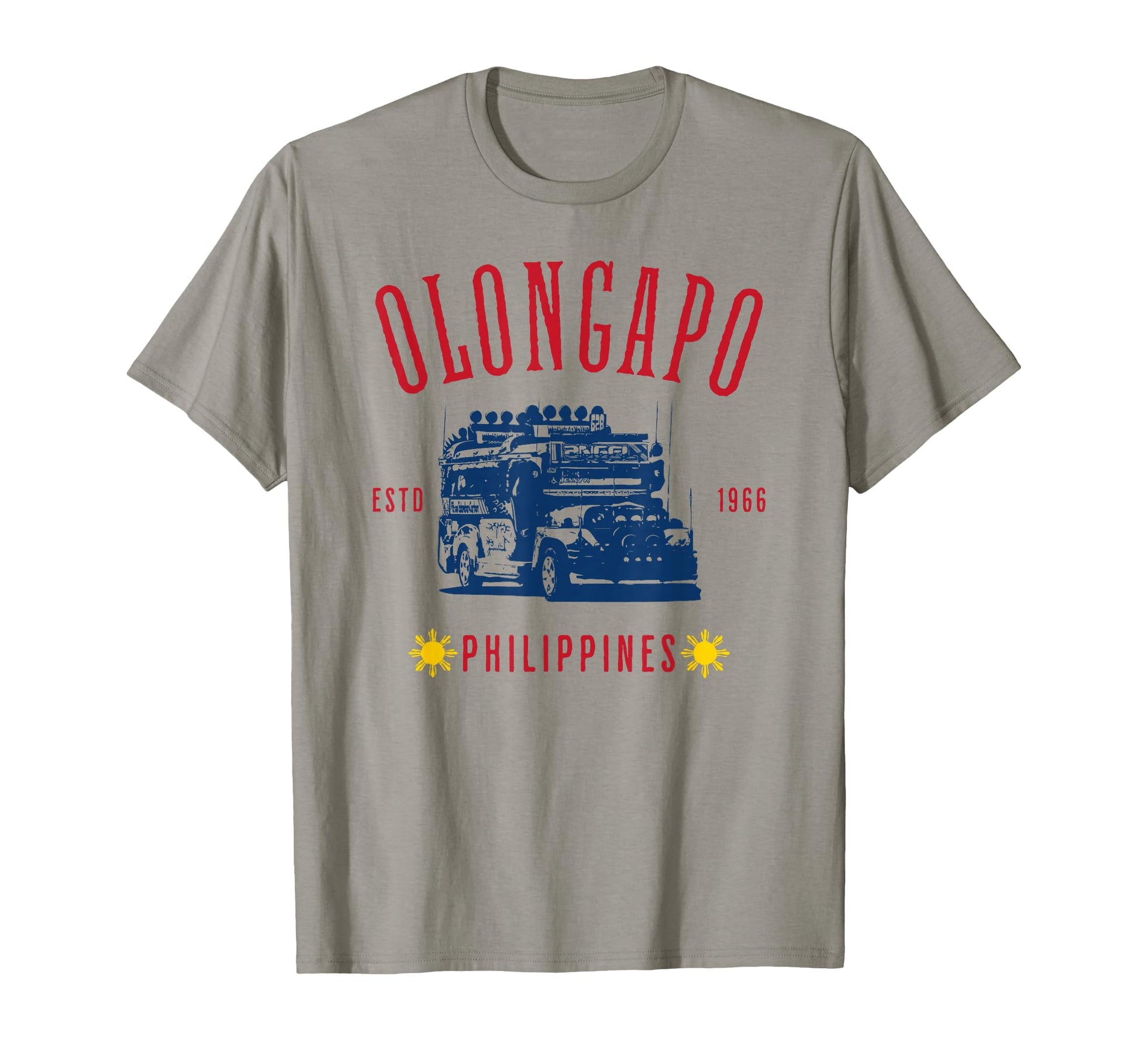 Olongapo Philippines Estd 1966 T-Shirt - Fun Novelty Design Men Women - T-Shirt, Sweatshirt, Hoodie