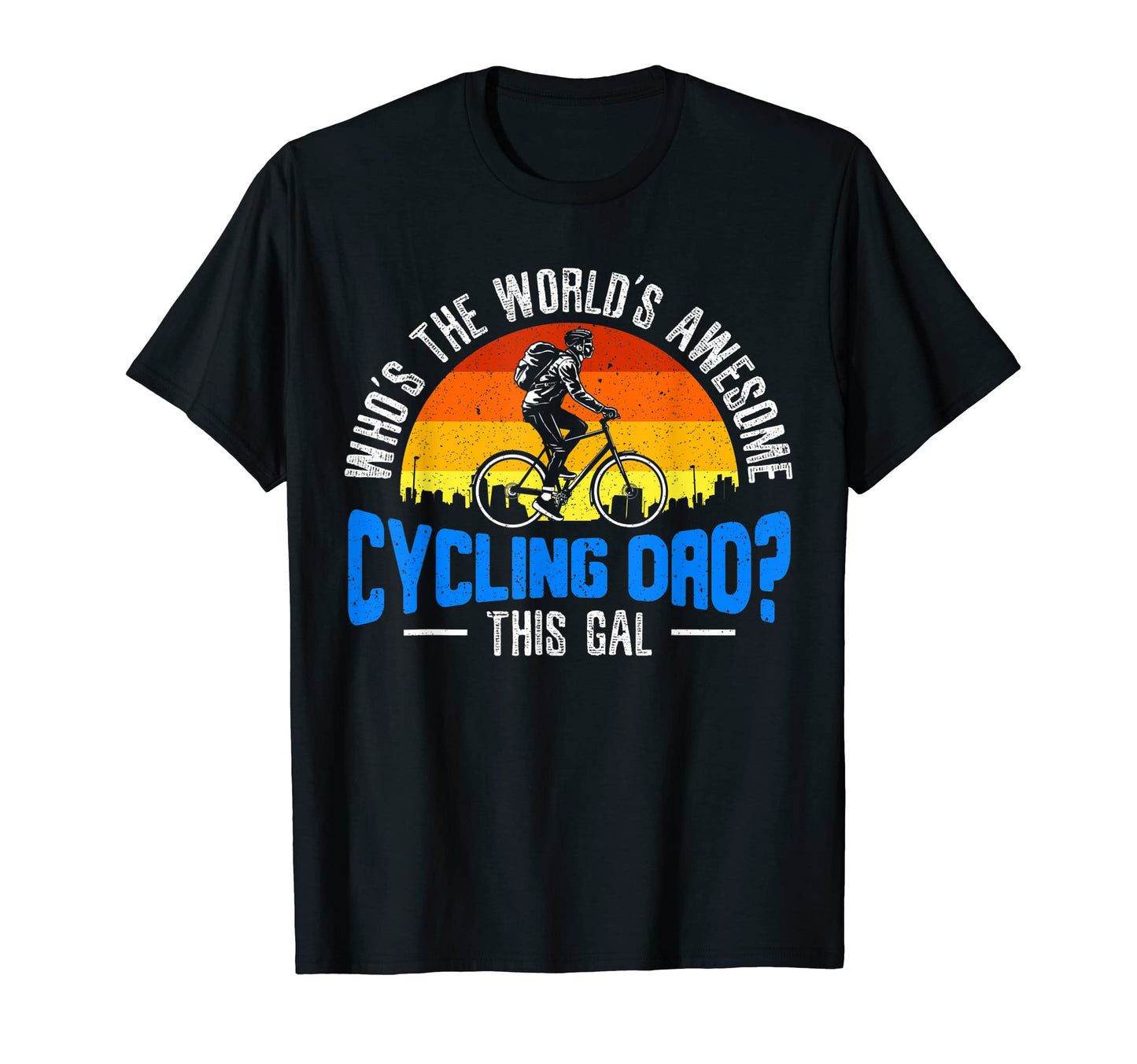 Mens Mountain Bike Cyclist Cycling Dad T-Shirt - Graphic Print for Adults - T-Shirt, Sweatshirt, Hoodie