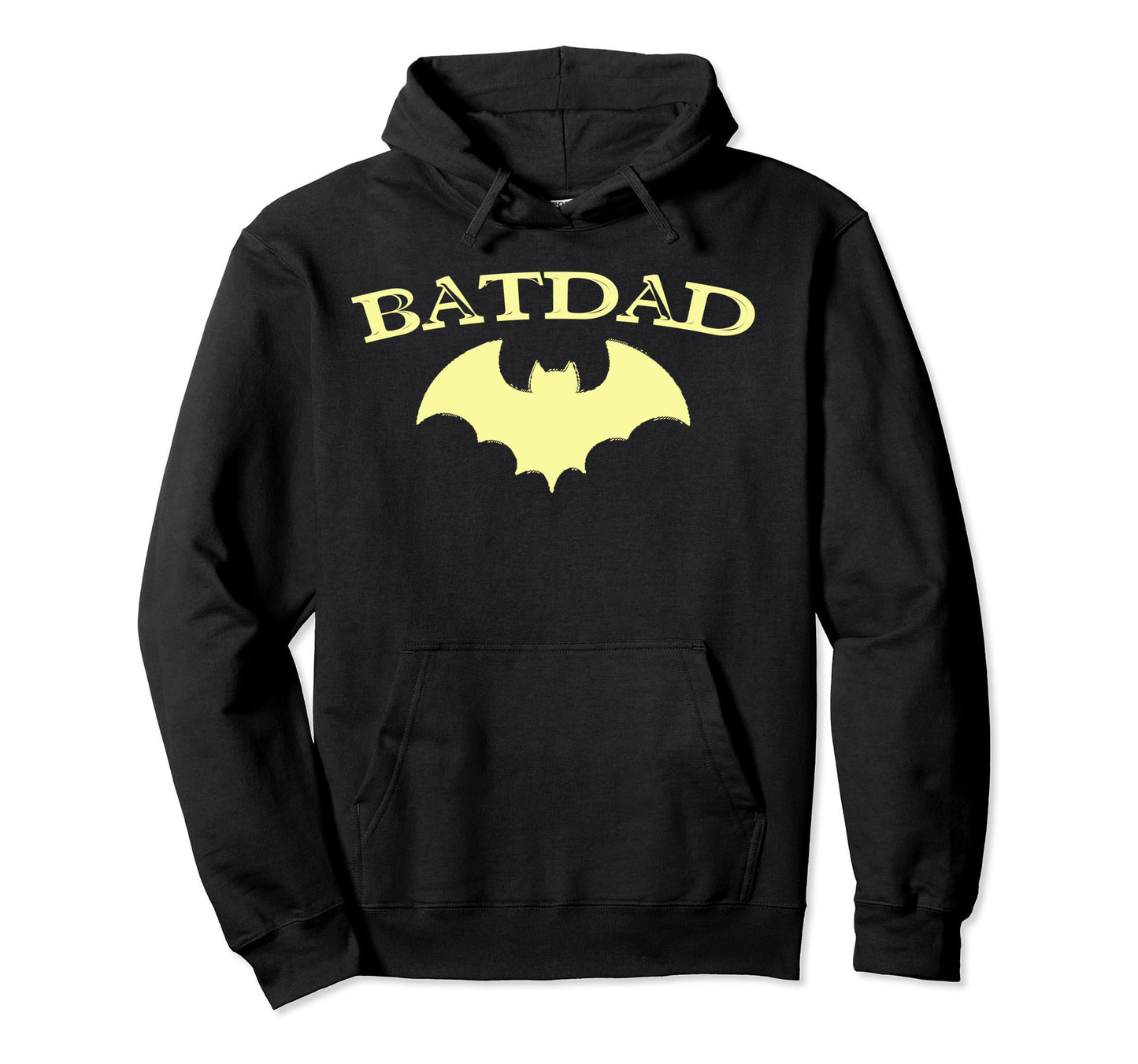 Batdad Super Hero Proud Dad Hoodie - Casual Everyday Wear for Adults - T-Shirt, Sweatshirt, Hoodie