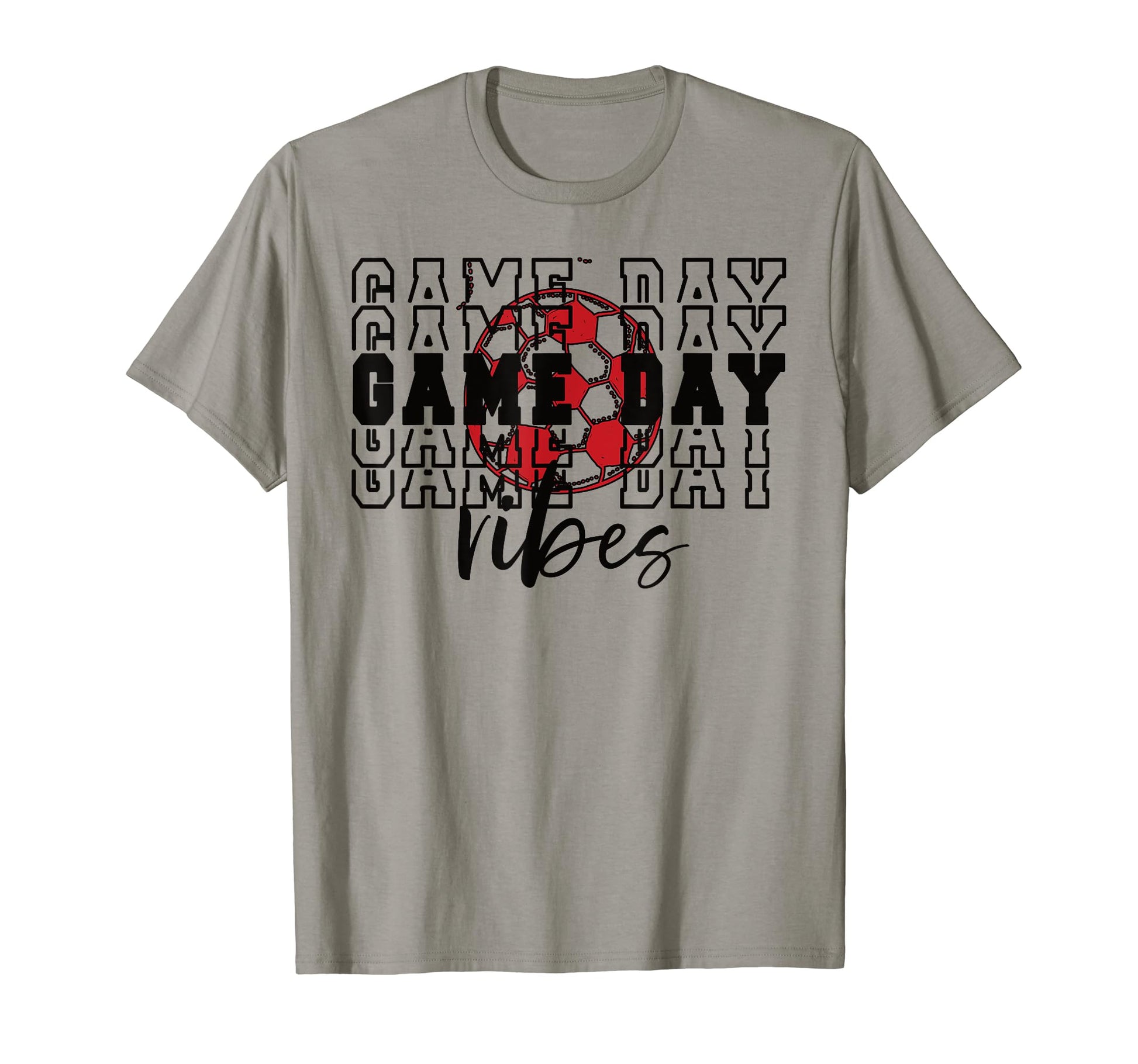 Game Day Vibes Soccer Game Day T-Shirt - Casual Everyday Wear Men Women - T-Shirt, Sweatshirt, Hoodie